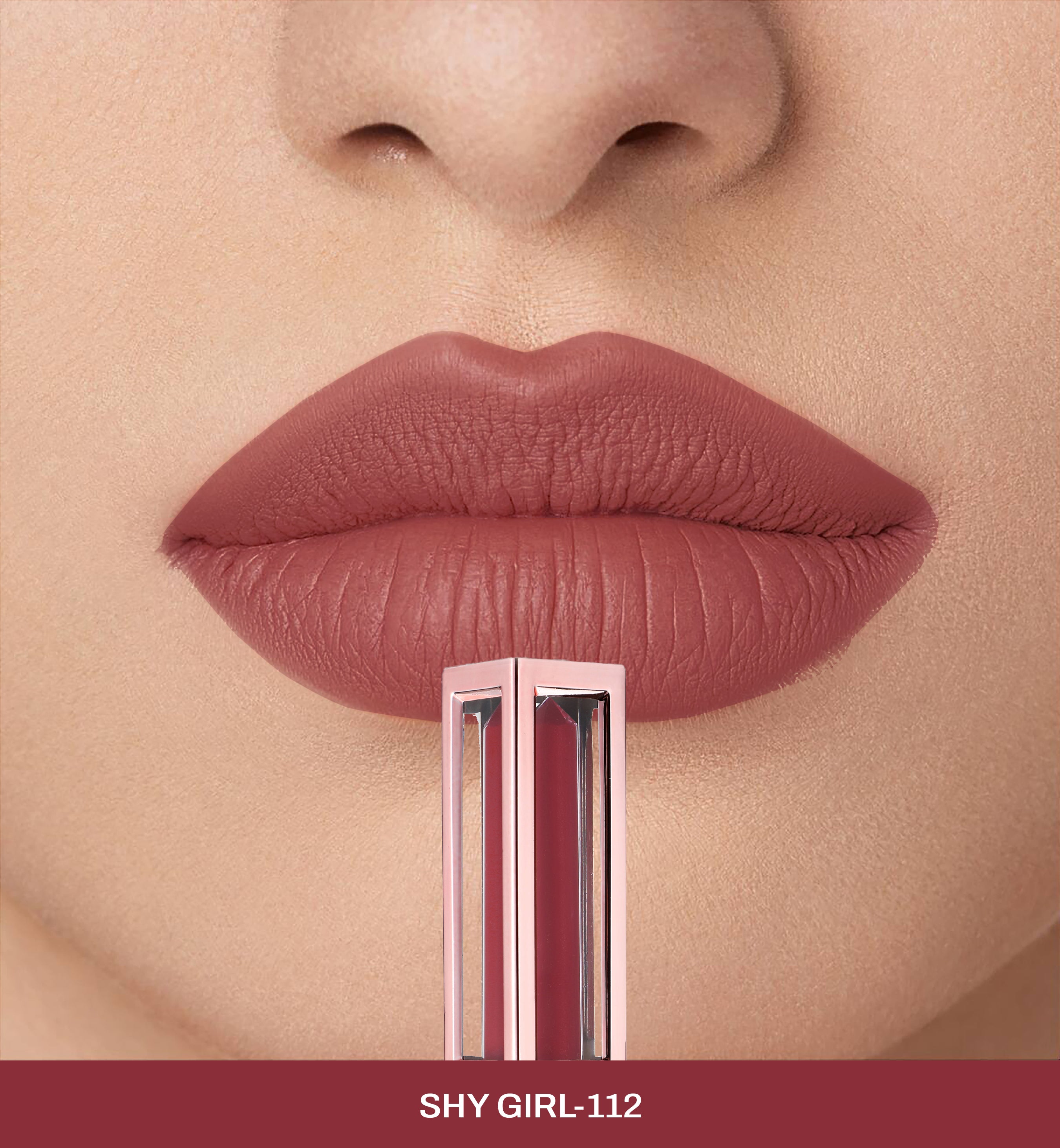 CAL LOS ANGELES Iconic Lip Cream Matte Liquid- SHY GIRL 112