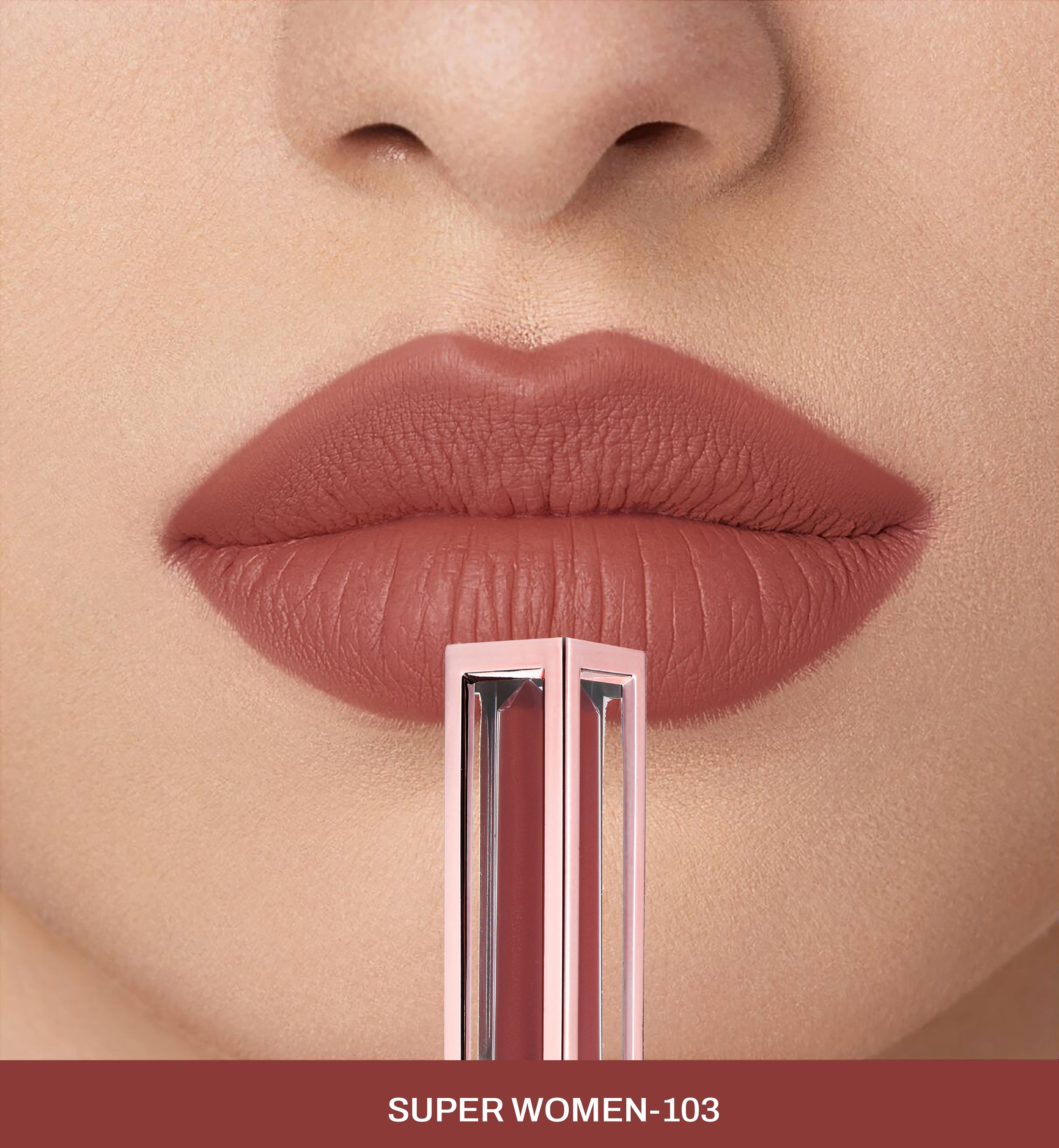 CAL LOS ANGELES Iconic  Lip Cream Matte Liquid- SUPER WOMEN 103