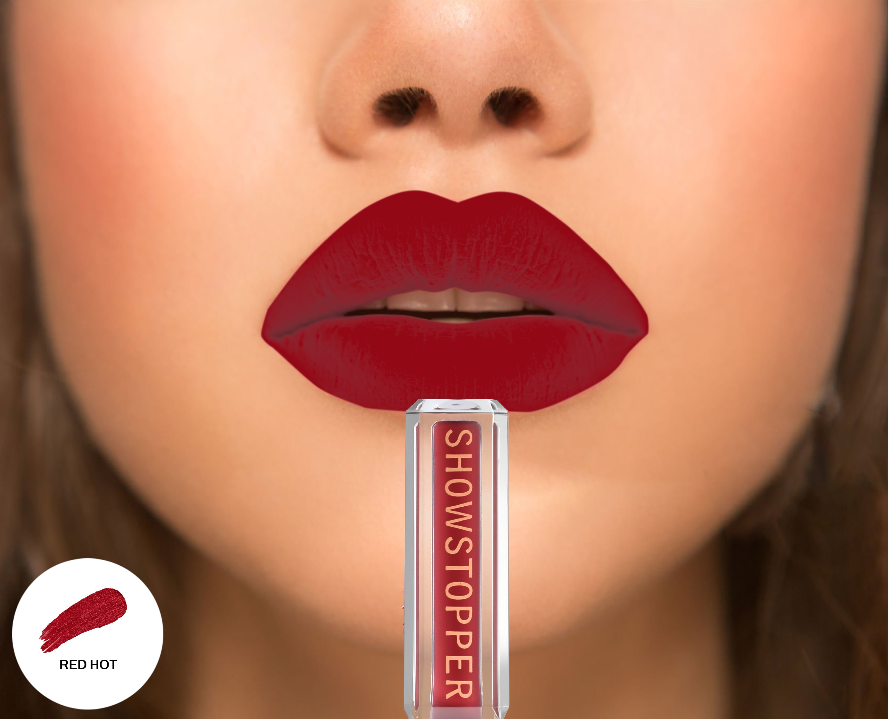 CAL Losangeles Showstopper Lip Liquid-Red Hot 109