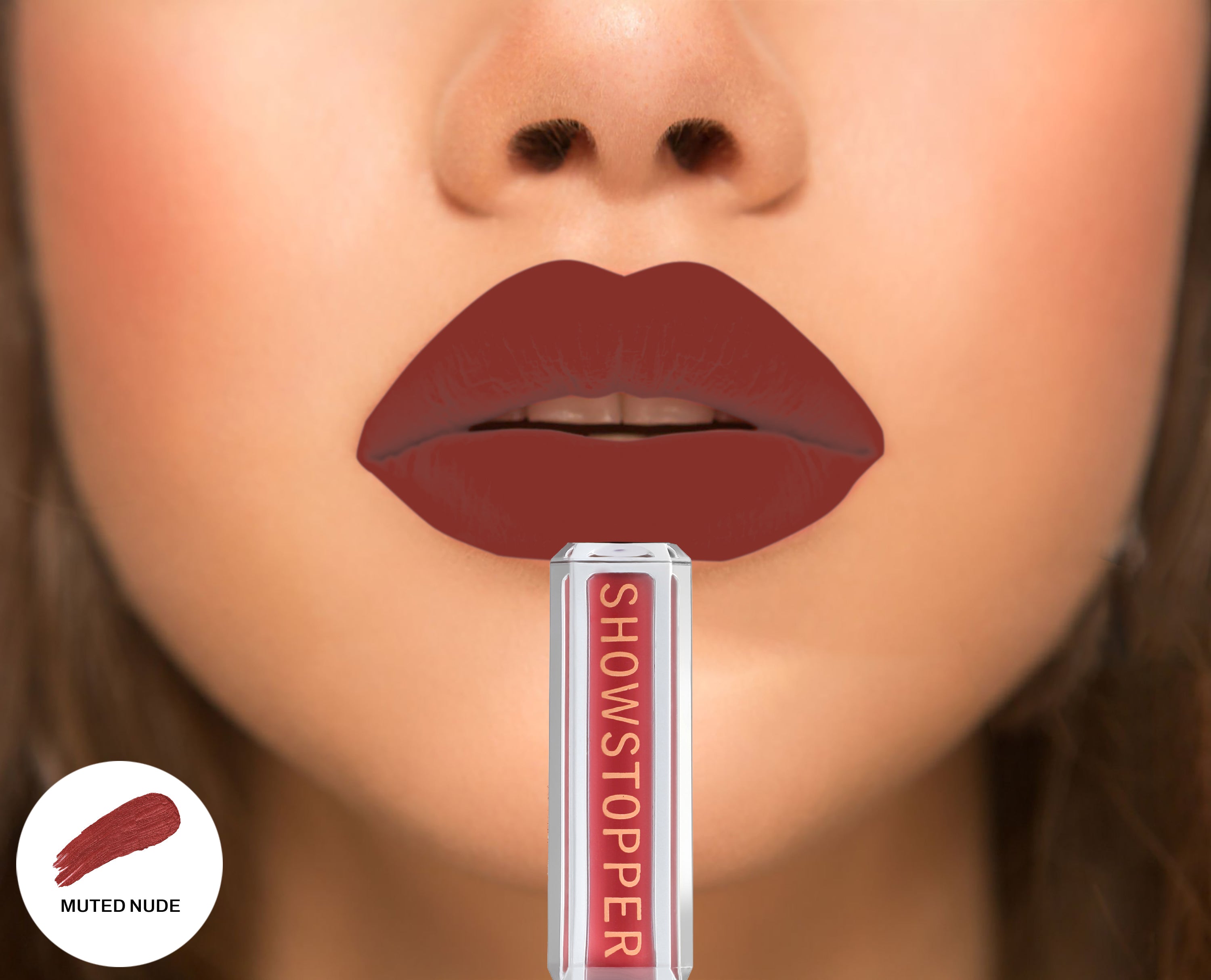 CAL Losangeles Showstopper Lip Liquid- Muted Nude 110