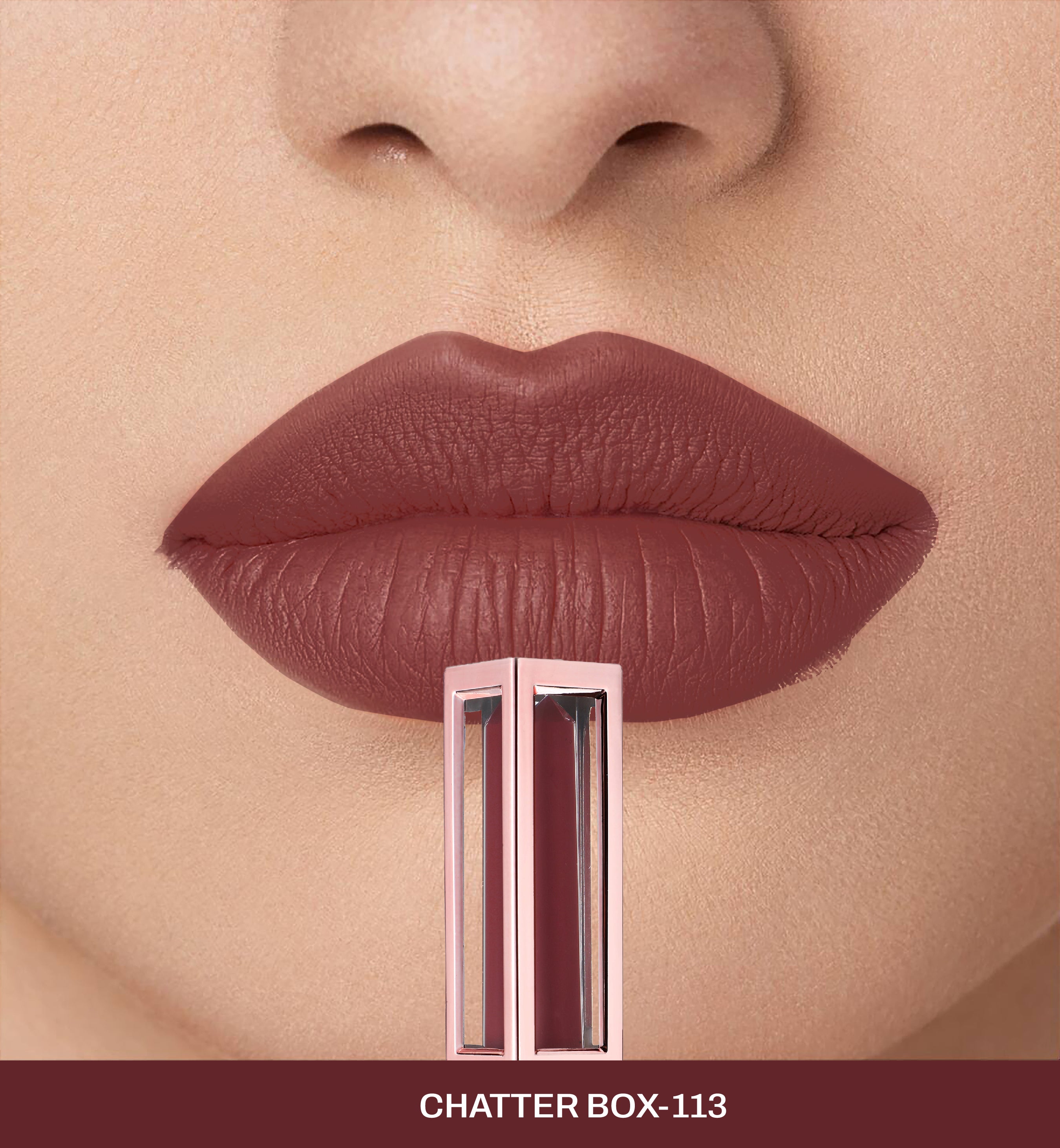 CAL LOS ANGELES Iconic Lip Cream Matte Liquid- CHATTER BOX 113