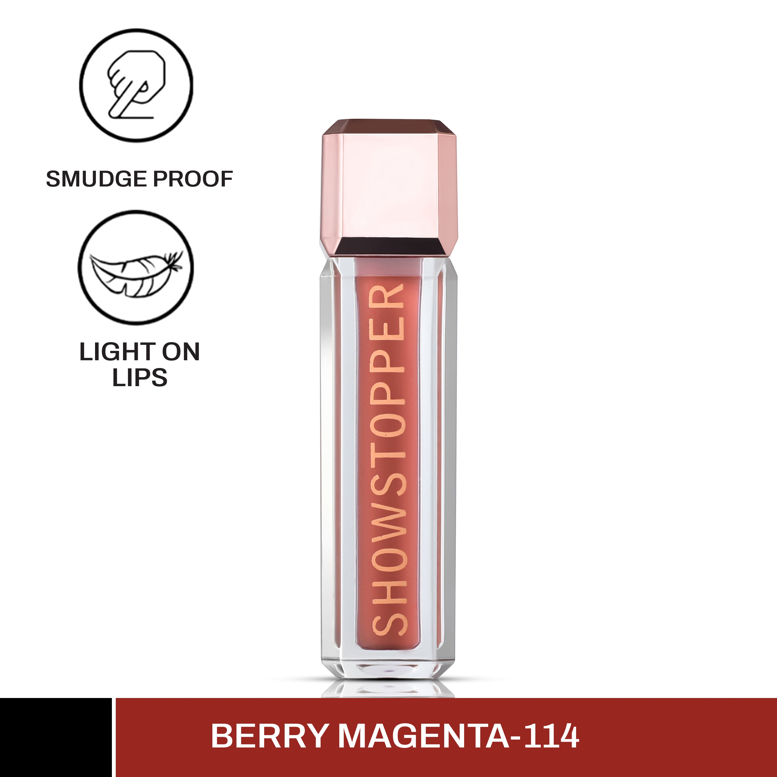 CAL Losangeles Showstopper Lip Liquid- Berry Magenta 114