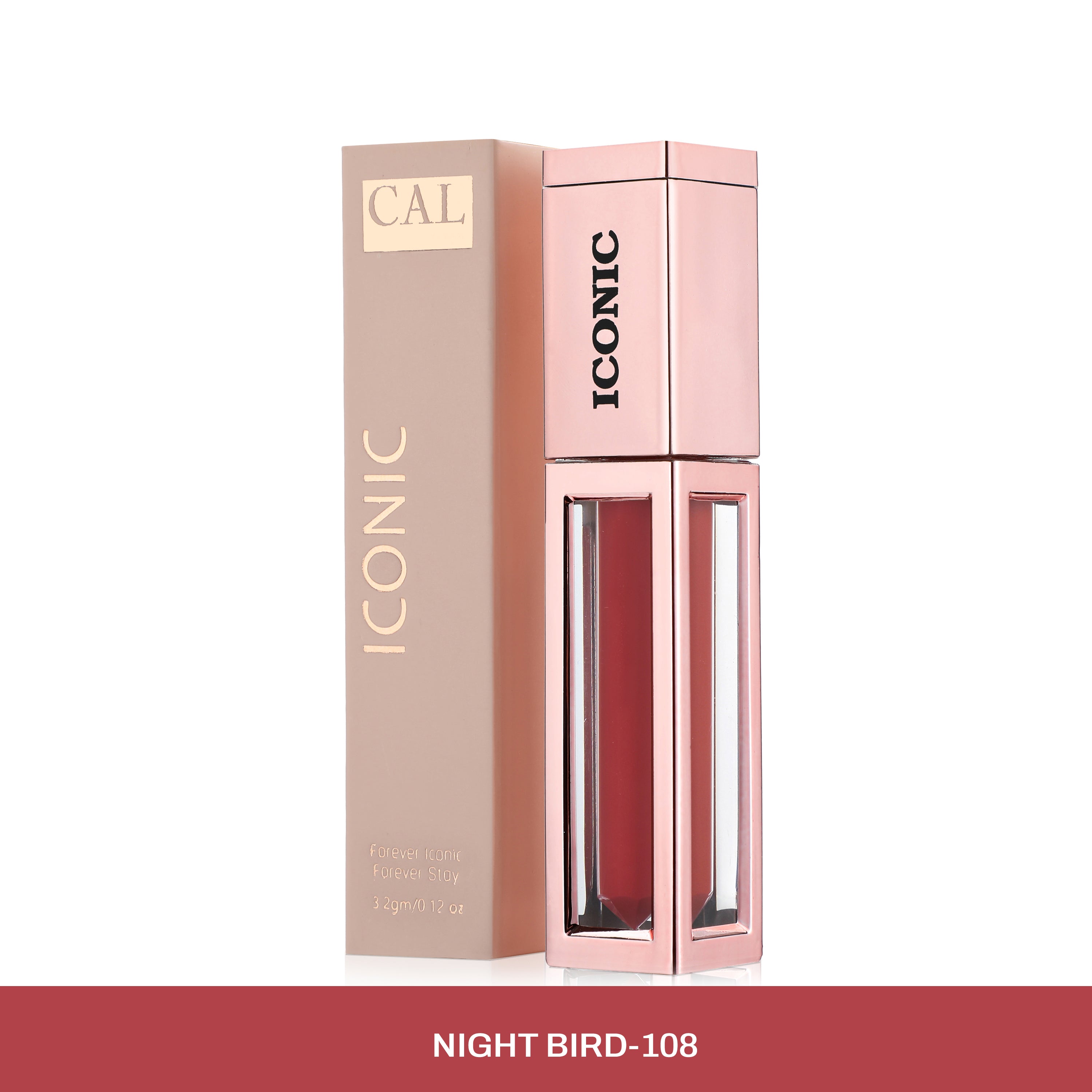CAL LOS ANGELES Iconic Lip Cream Matte Liquid- NIGHT BIRD 108