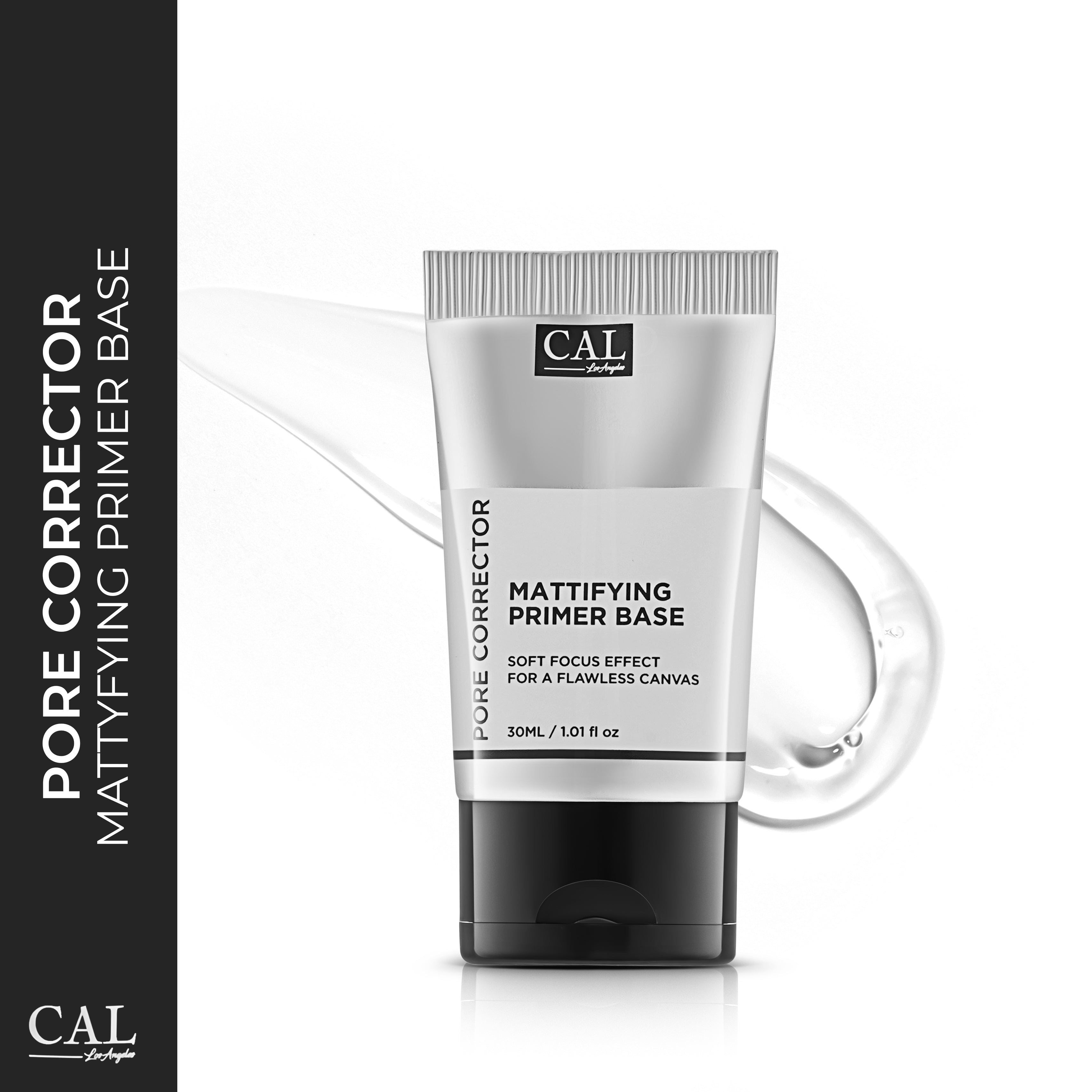 CAL Losangeles Oil Free Pore Corrector Mattifying Primer Base Long Lasting Pore Minimizer, & Long-Lasting Face Makeup Base for Oily Skin Flawless Primer - 30 ml