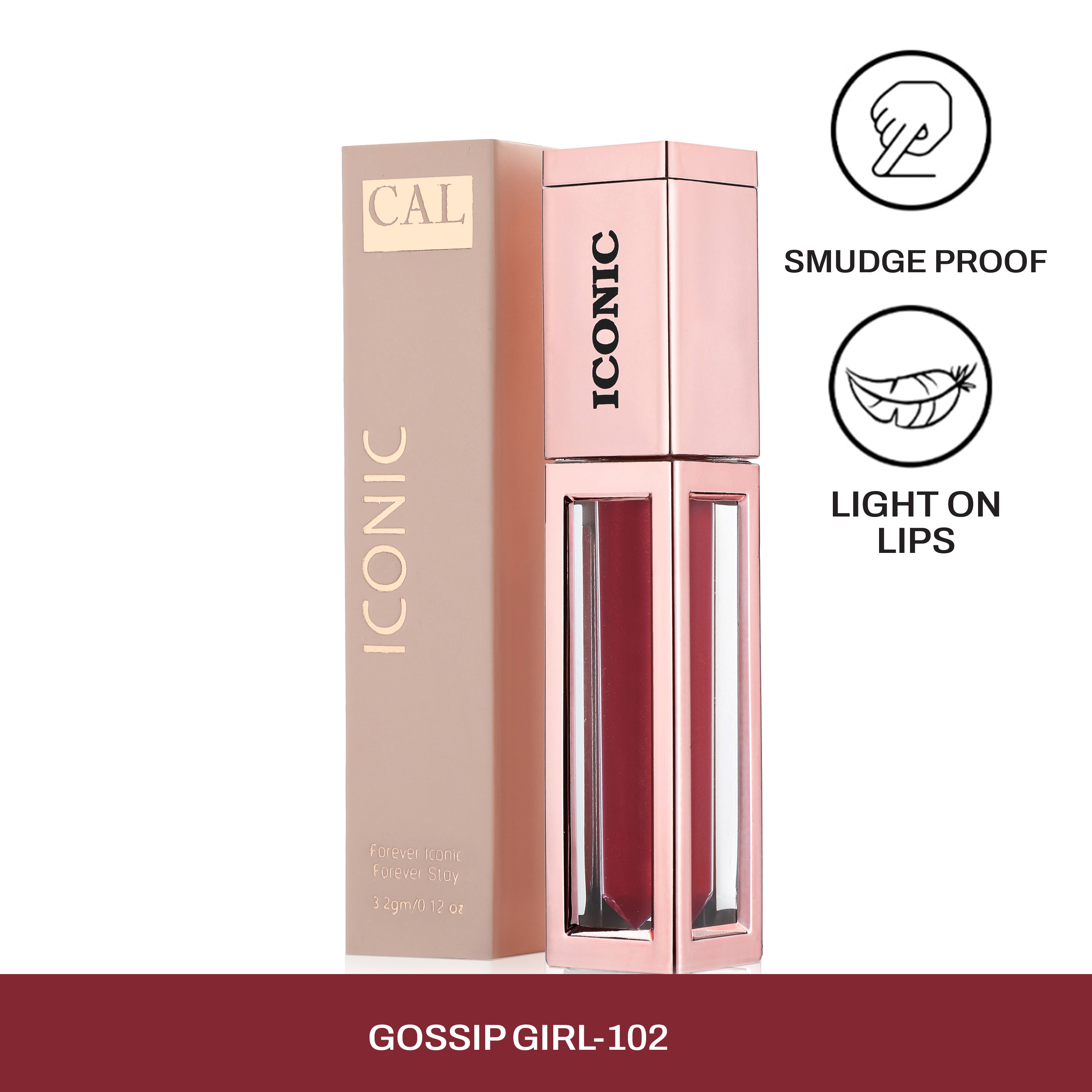 CAL LOS ANGELES Iconic  Lip Cream Matte Liquid - GOSSIP GIRL 102