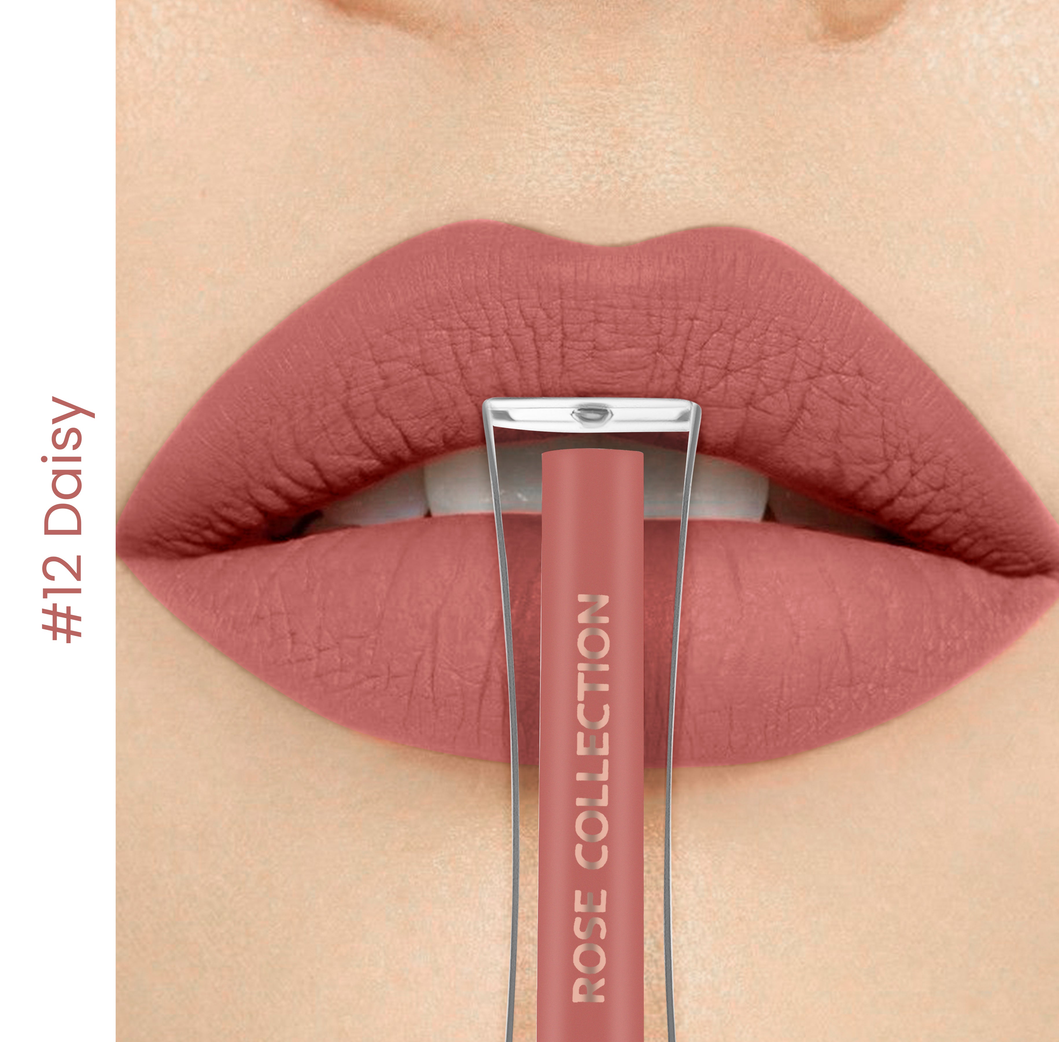 CAL Los Angeles Rose Liquid Lipstick 12 - Daisy