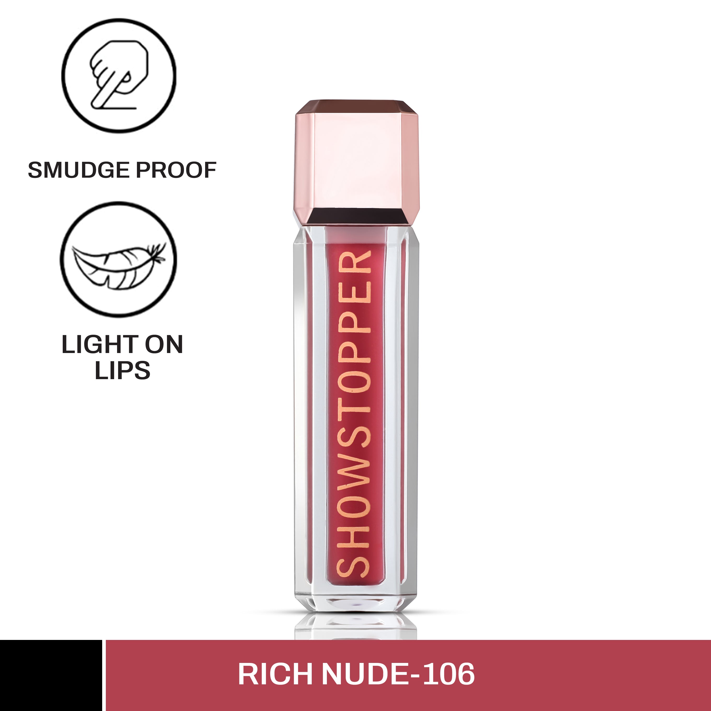 CAL Losangeles Showstopper Lip Liquid - Rich Nude 106