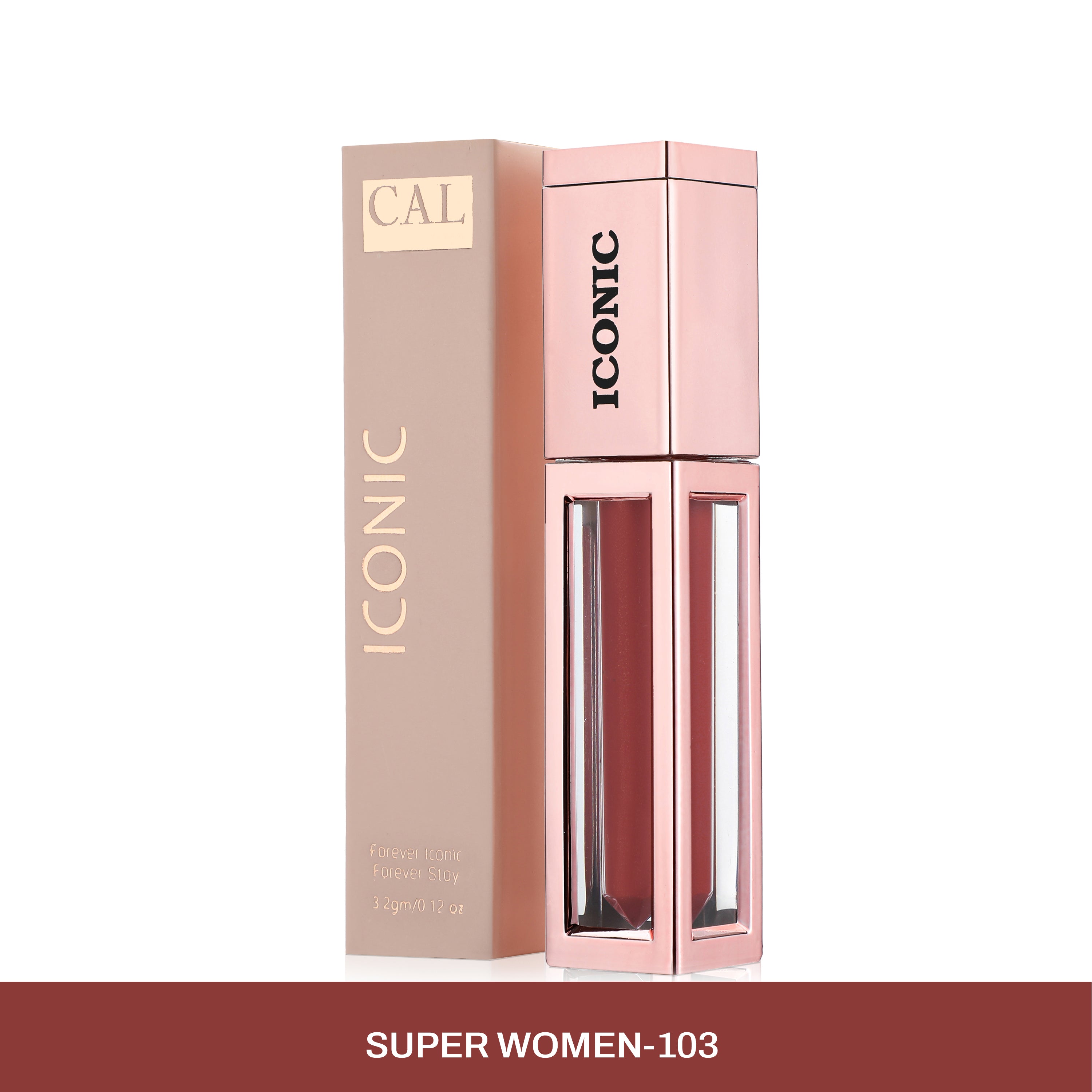 CAL LOS ANGELES Iconic  Lip Cream Matte Liquid- SUPER WOMEN 103