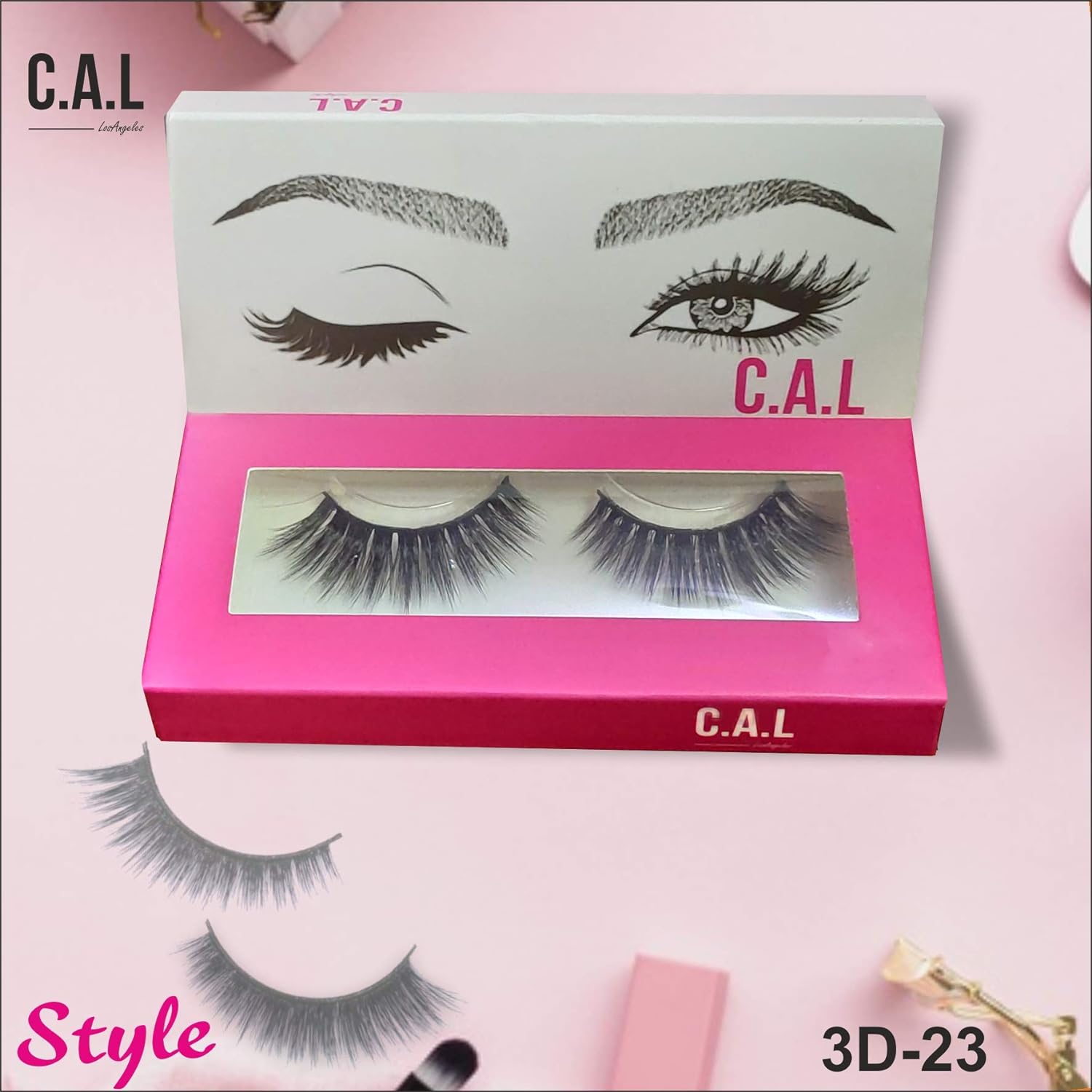 CAL LosAngeles False Eyelash Natural 3D Volume Eyelashes