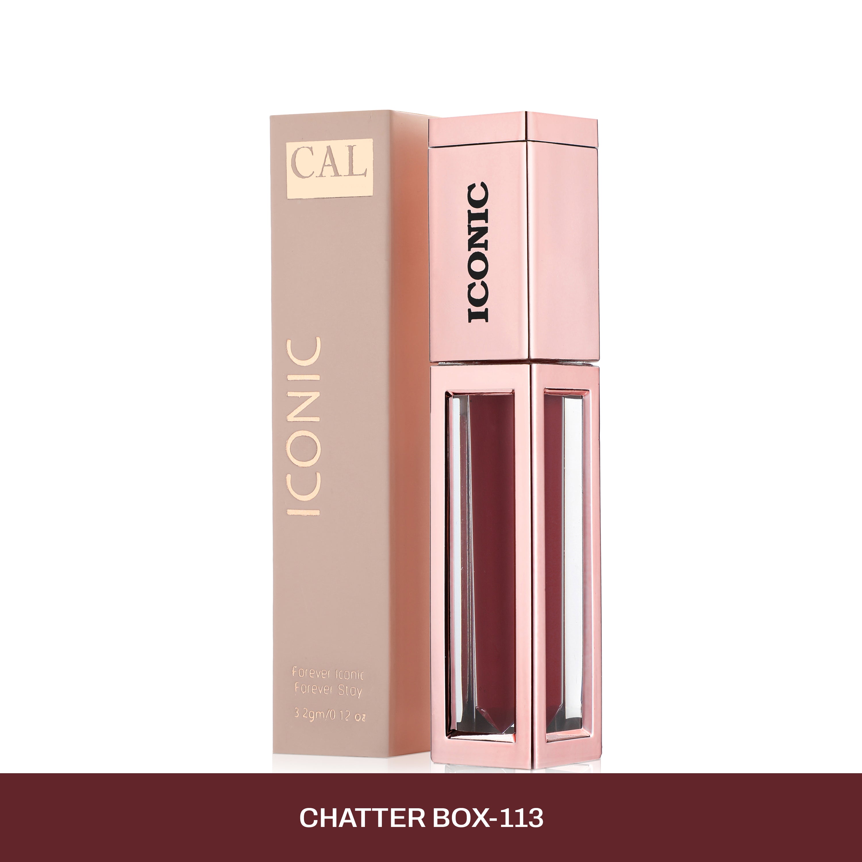 CAL LOS ANGELES Iconic Lip Cream Matte Liquid- CHATTER BOX 113
