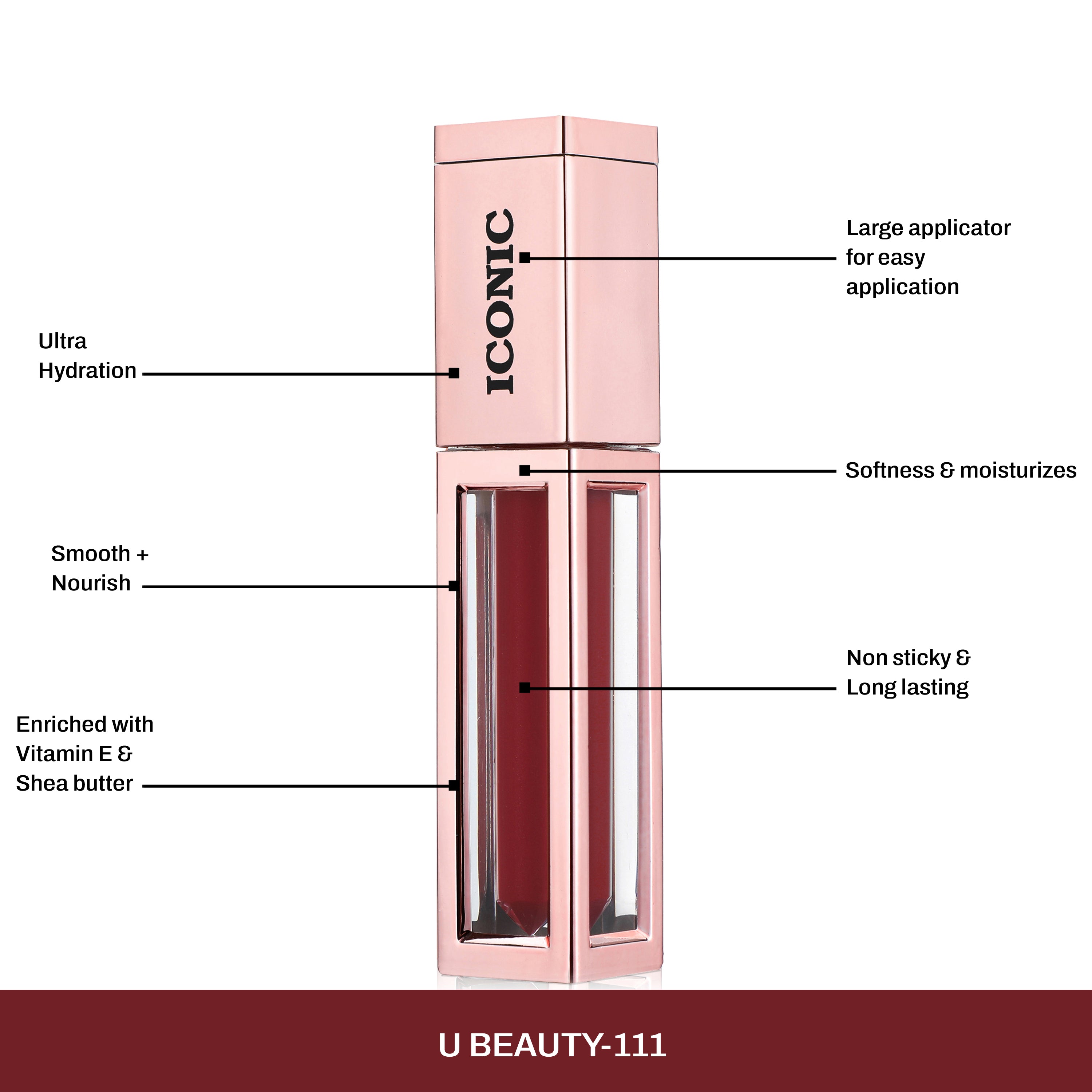 CAL LOS ANGELES Iconic Lip Cream Matte Liquid-  U BEAUTY  111