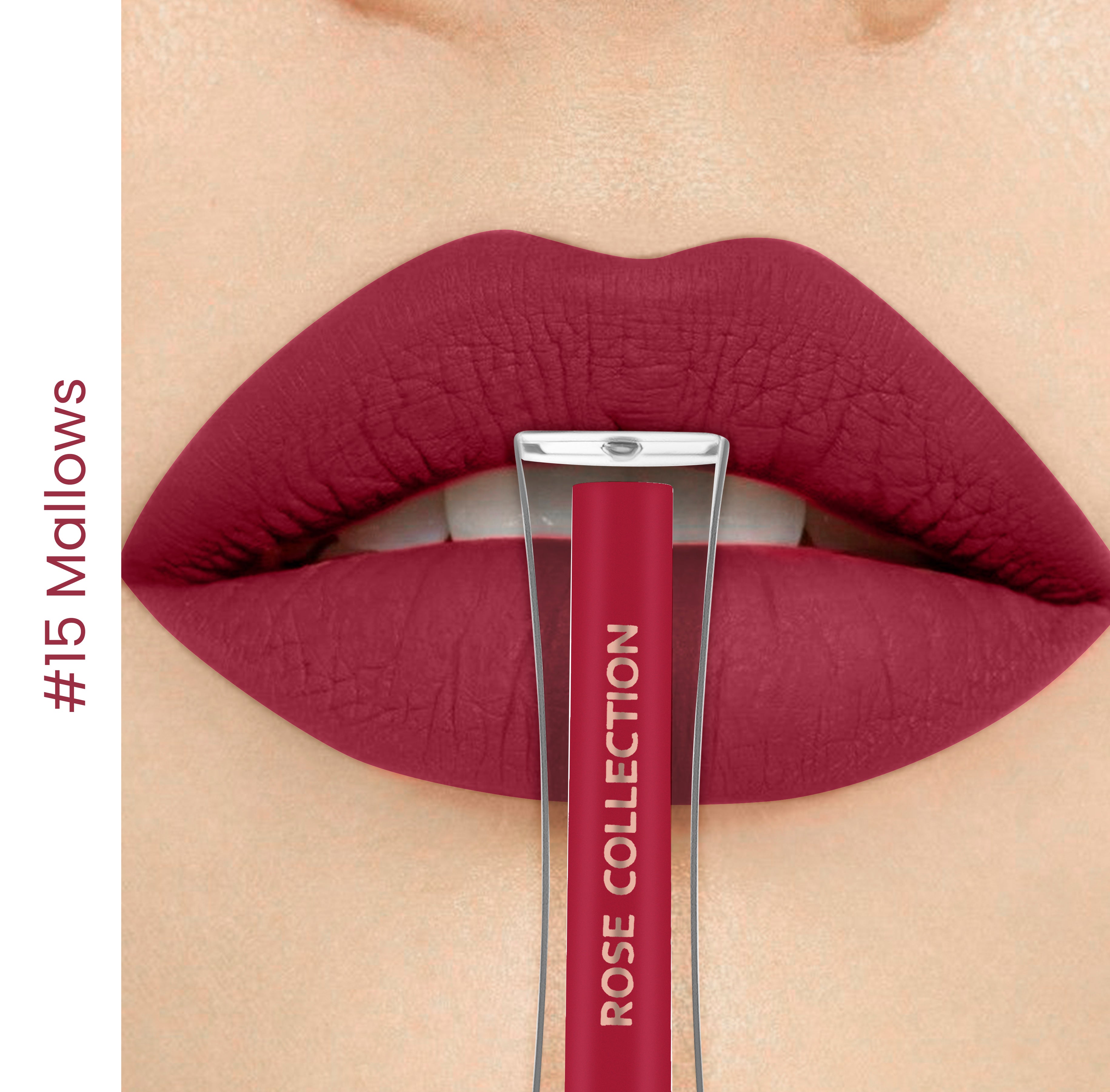 CAL Los Angeles Rose Liquid Lipstick 15 - Mallows