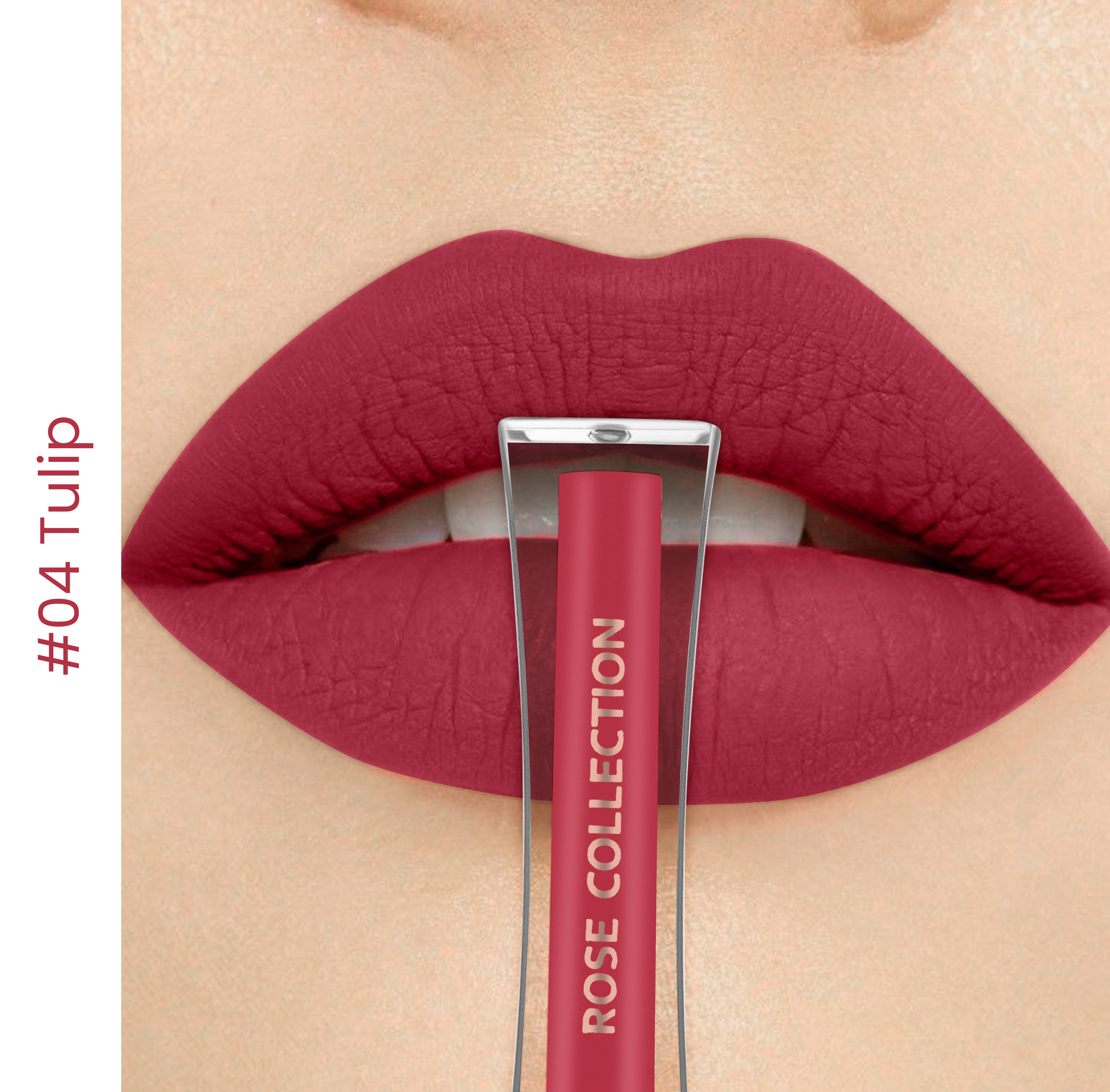 CAL Los Angeles Rose Liquid Lipstick 04-Tulip