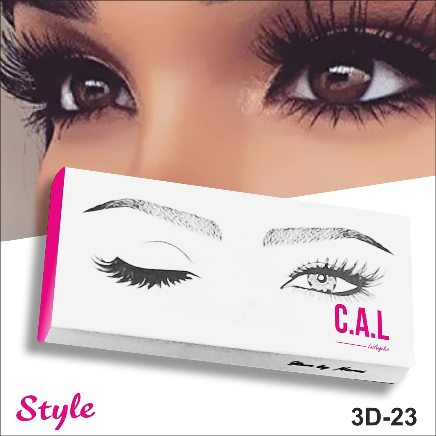 CAL LosAngeles False Eyelash Natural 3D Volume Eyelashes