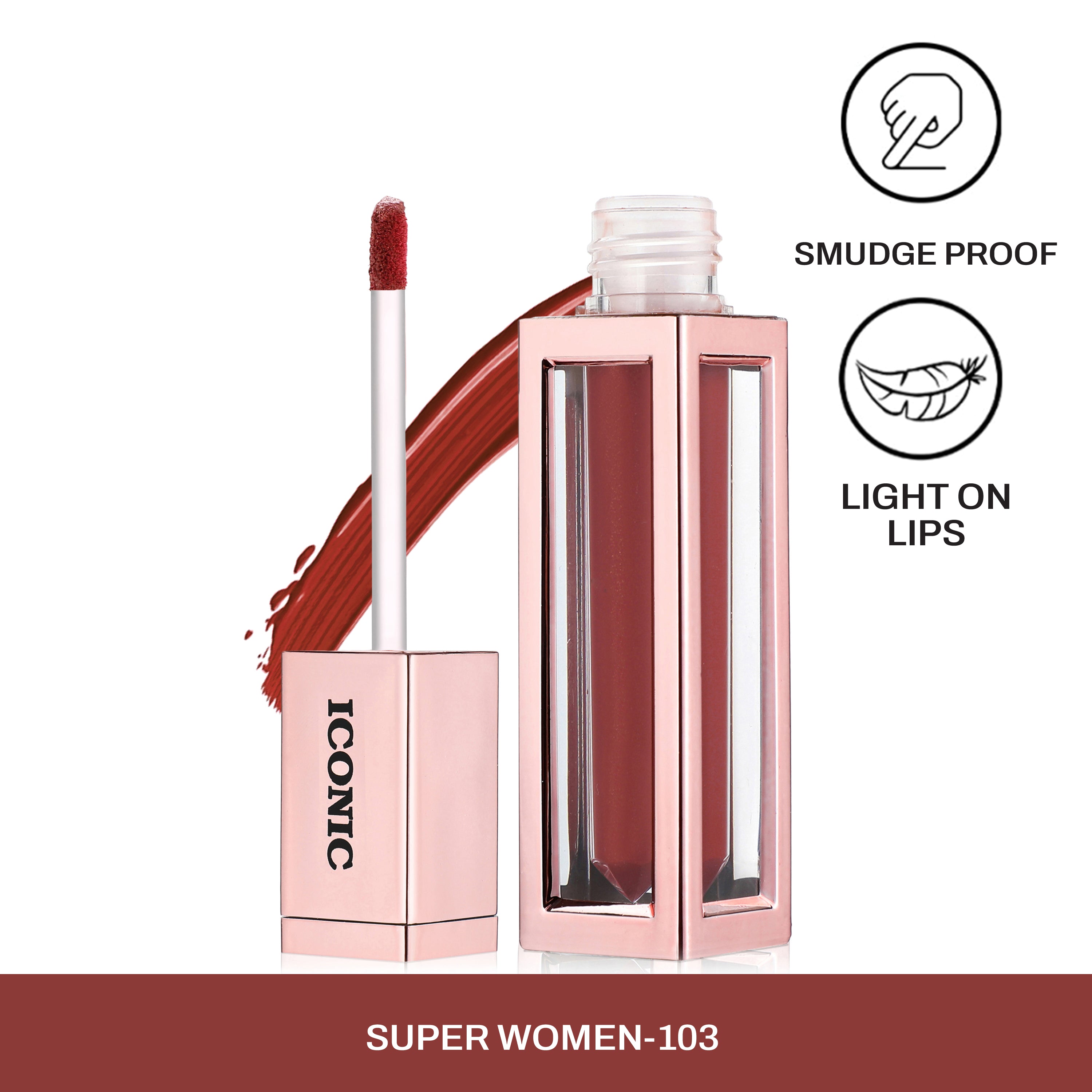 CAL LOS ANGELES Iconic  Lip Cream Matte Liquid- SUPER WOMEN 103