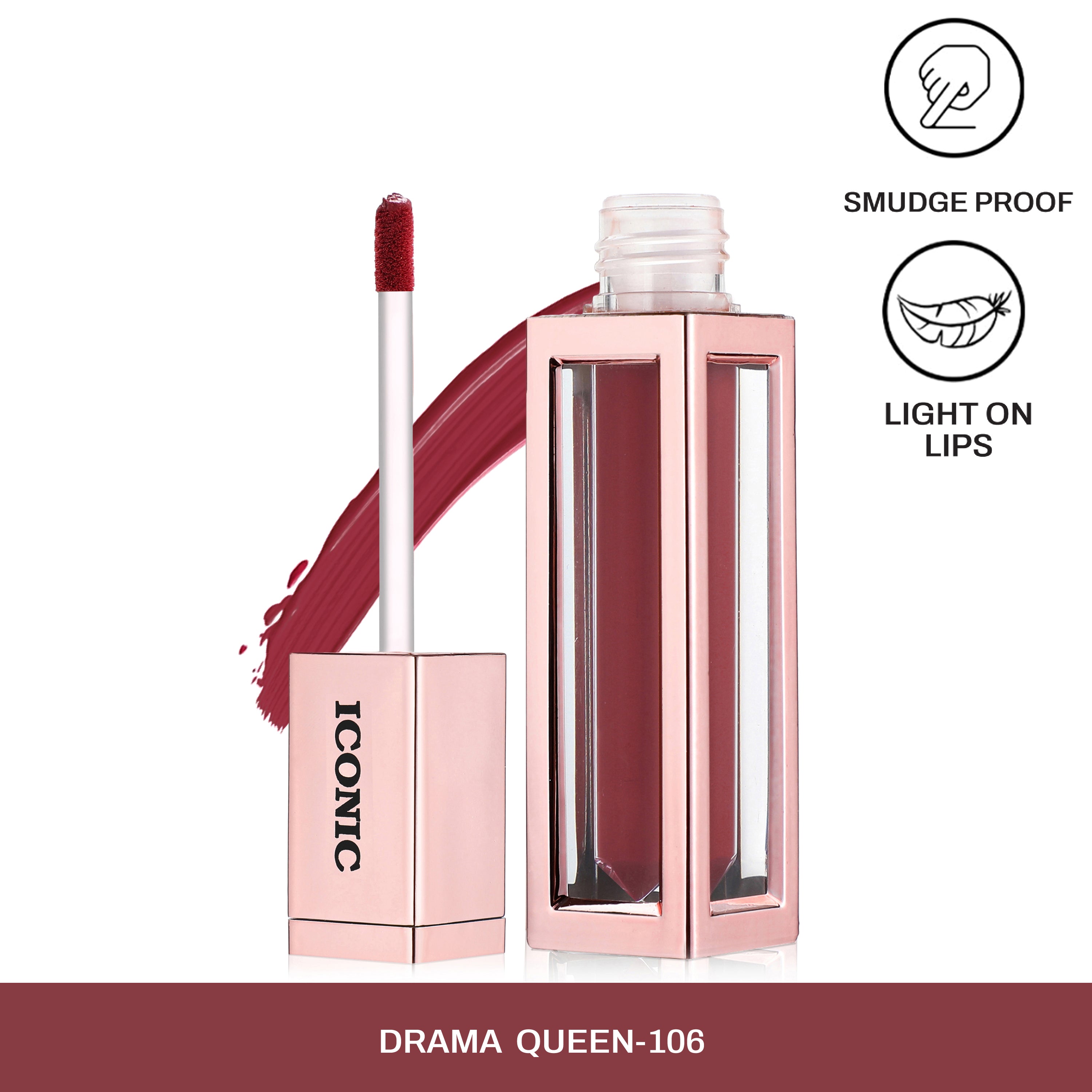 CAL LOS ANGELES Iconic Lip Cream Matte Liquid- DRAMA QUEEN  106