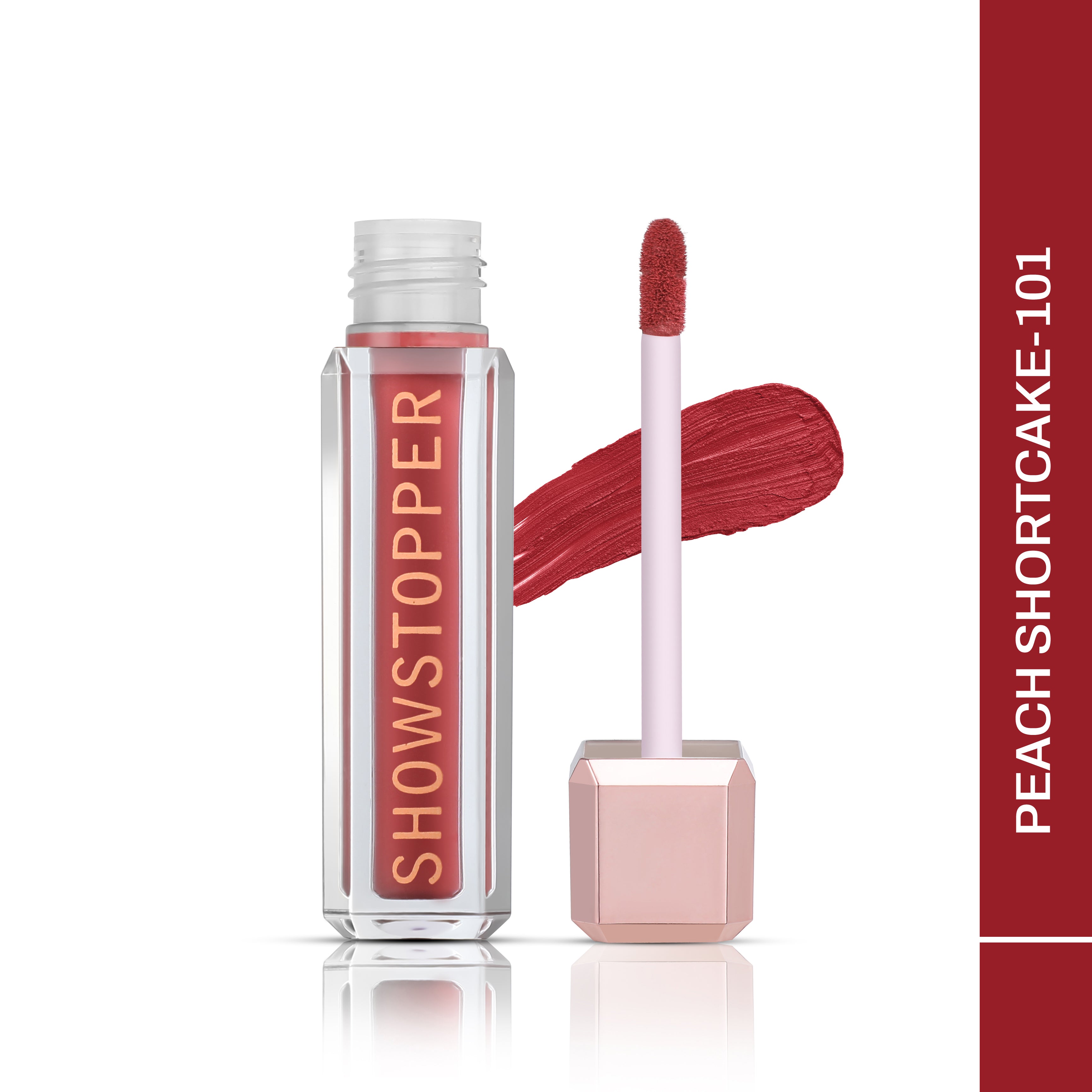 CAL Losangeles Showstopper Lip Liquid- Peach Shortcake 101