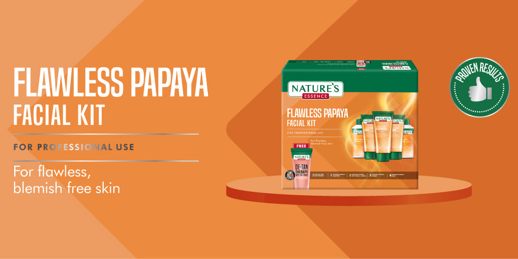 Nature's Essence Advanced Flawless Papaya Facial Kit 230g