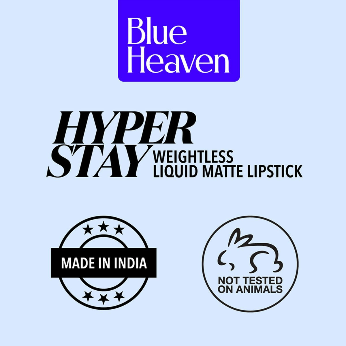 Blue Heaven Hyperstay Liquid Matte| Lipstick For Women|