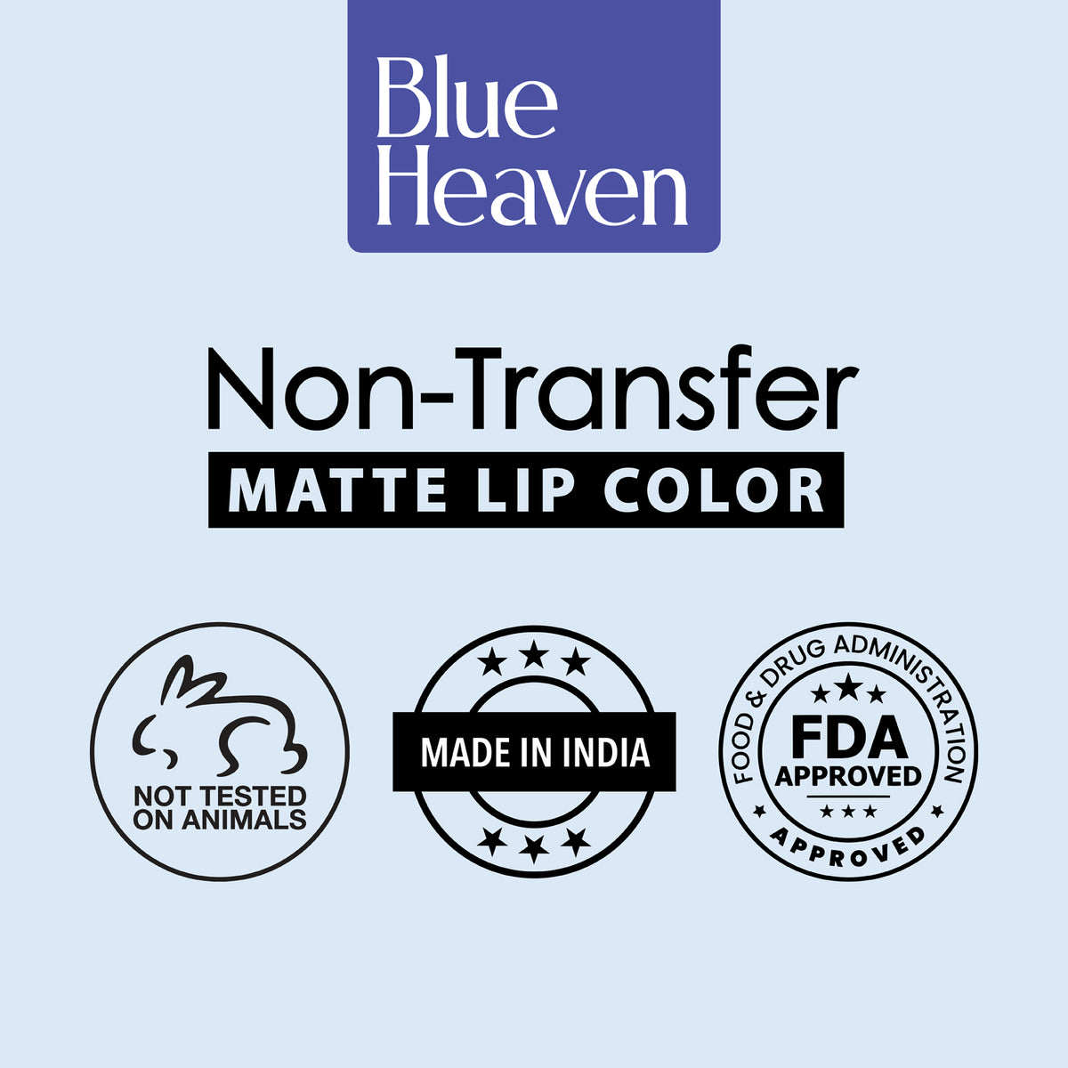 Blue Heaven Liquid Lipstick 202 (Matte)