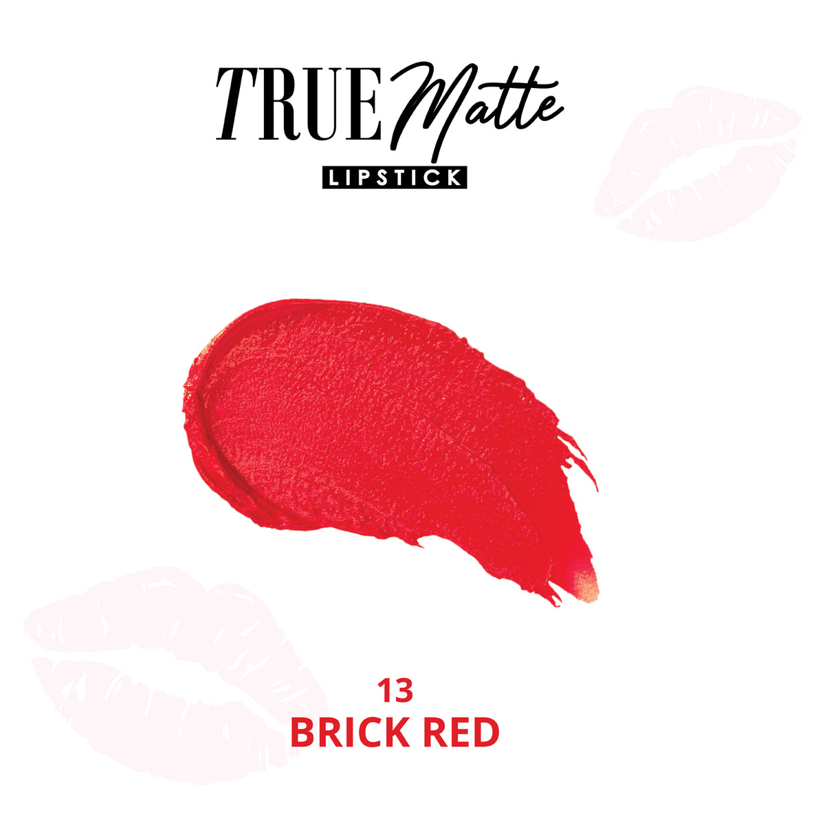 Blue Heaven True Matte Lipsticks for women with 2x Intense pigment | SPF Sun Protection | Weightless formula | Long Lasting upto 8Hrs, 13 Brick Red, 4g