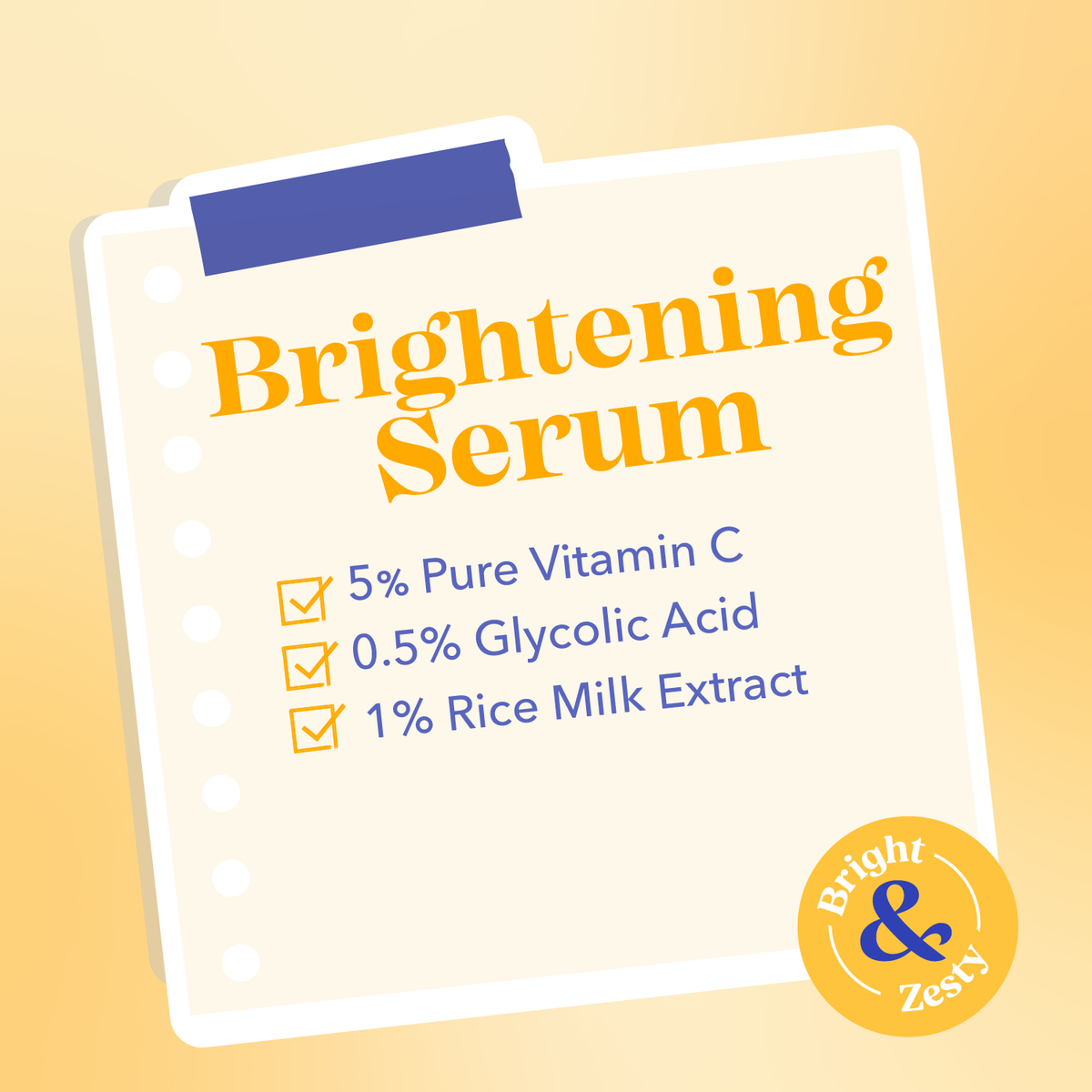 Blue Heaven Brightening 5% Vitamin C Face Serum for Brightening & Glowing Skin | Improves Hydration & Reduces Blemishes | Face Serum for Men and Women, 20ml