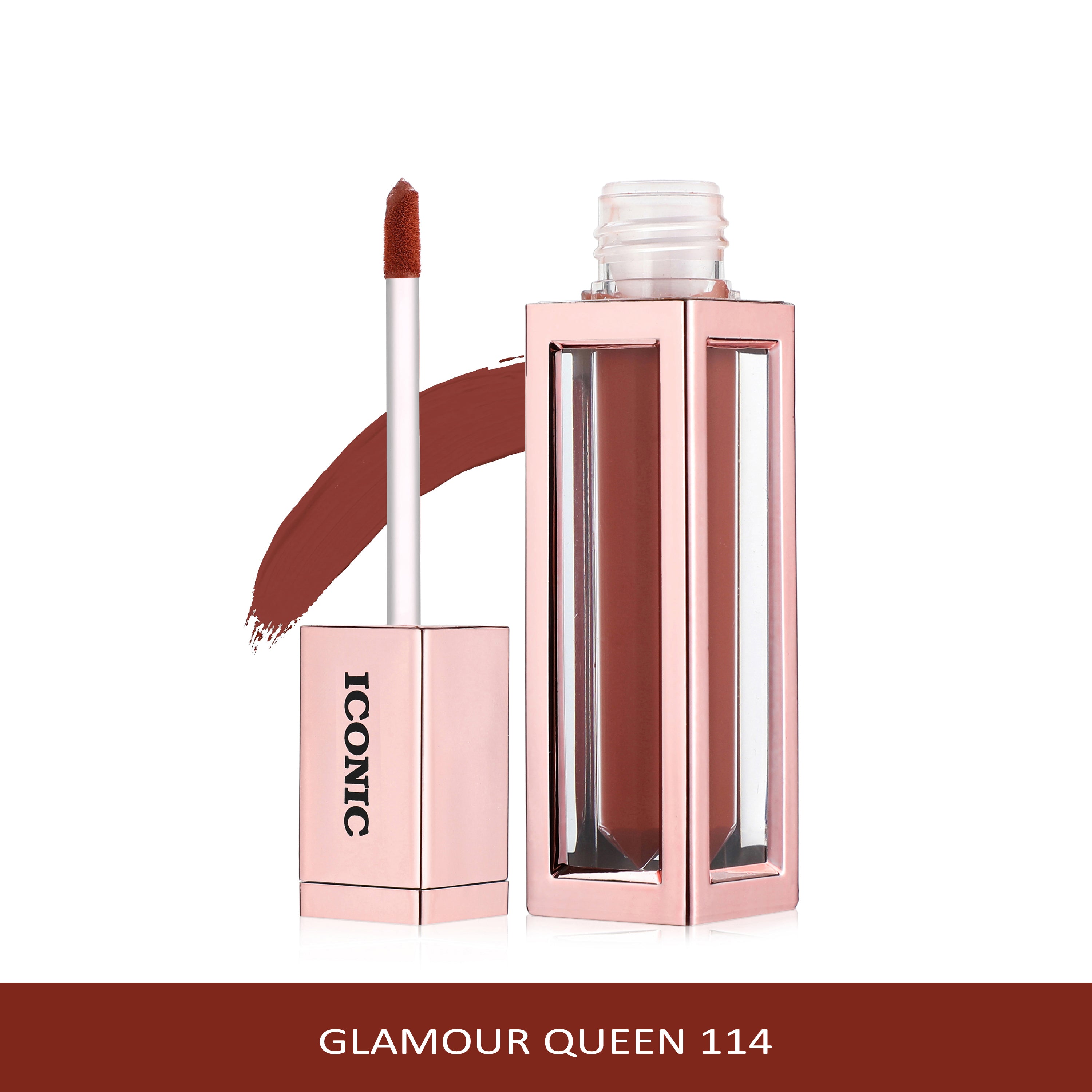 CAL LOS ANGELES ICONIC  Lip Cream Matte Liquid- GLAMOUR QUEEN 114