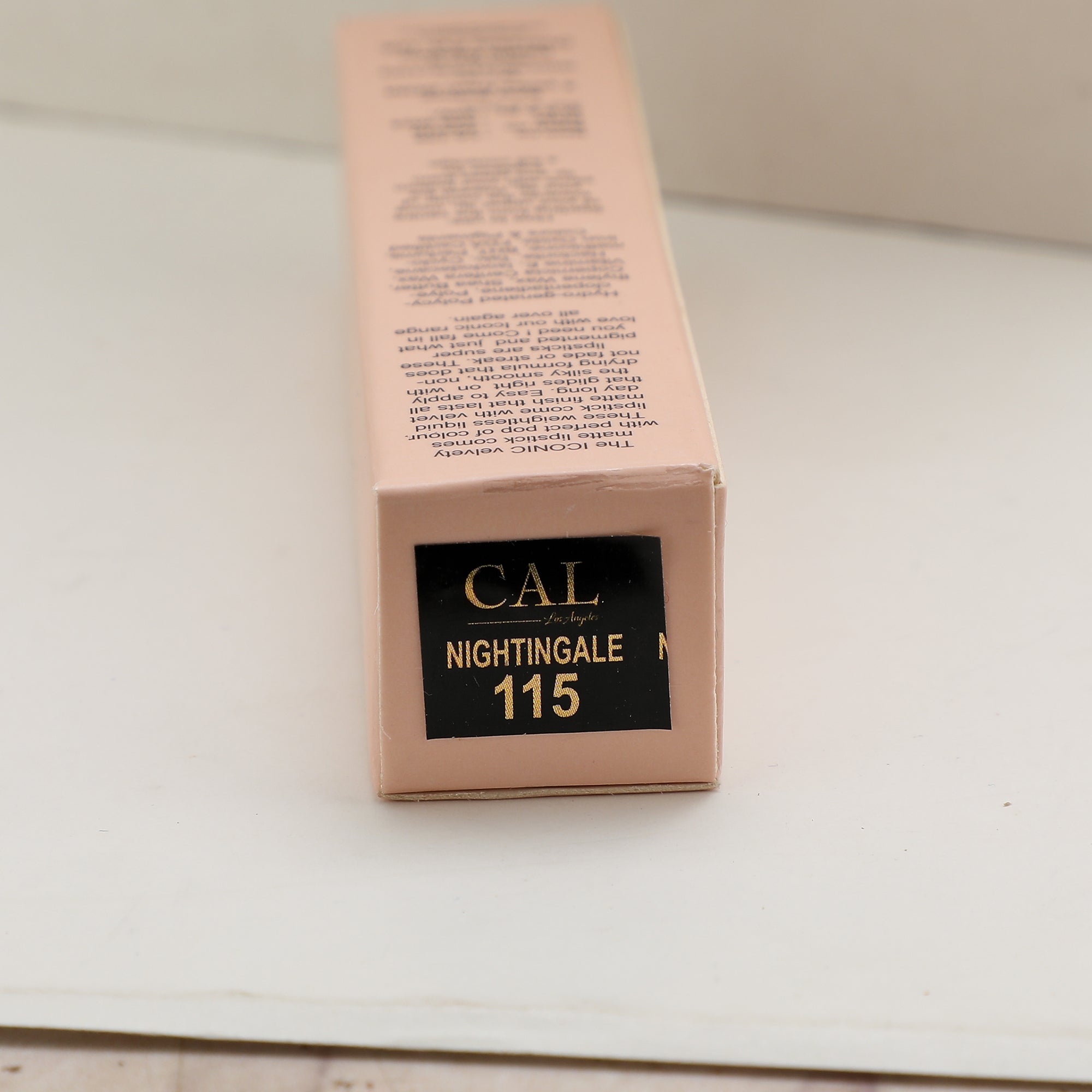 CAL Losangeles Iconic Lip Cream Matte Liquid-  NIGHT ANGALE 115