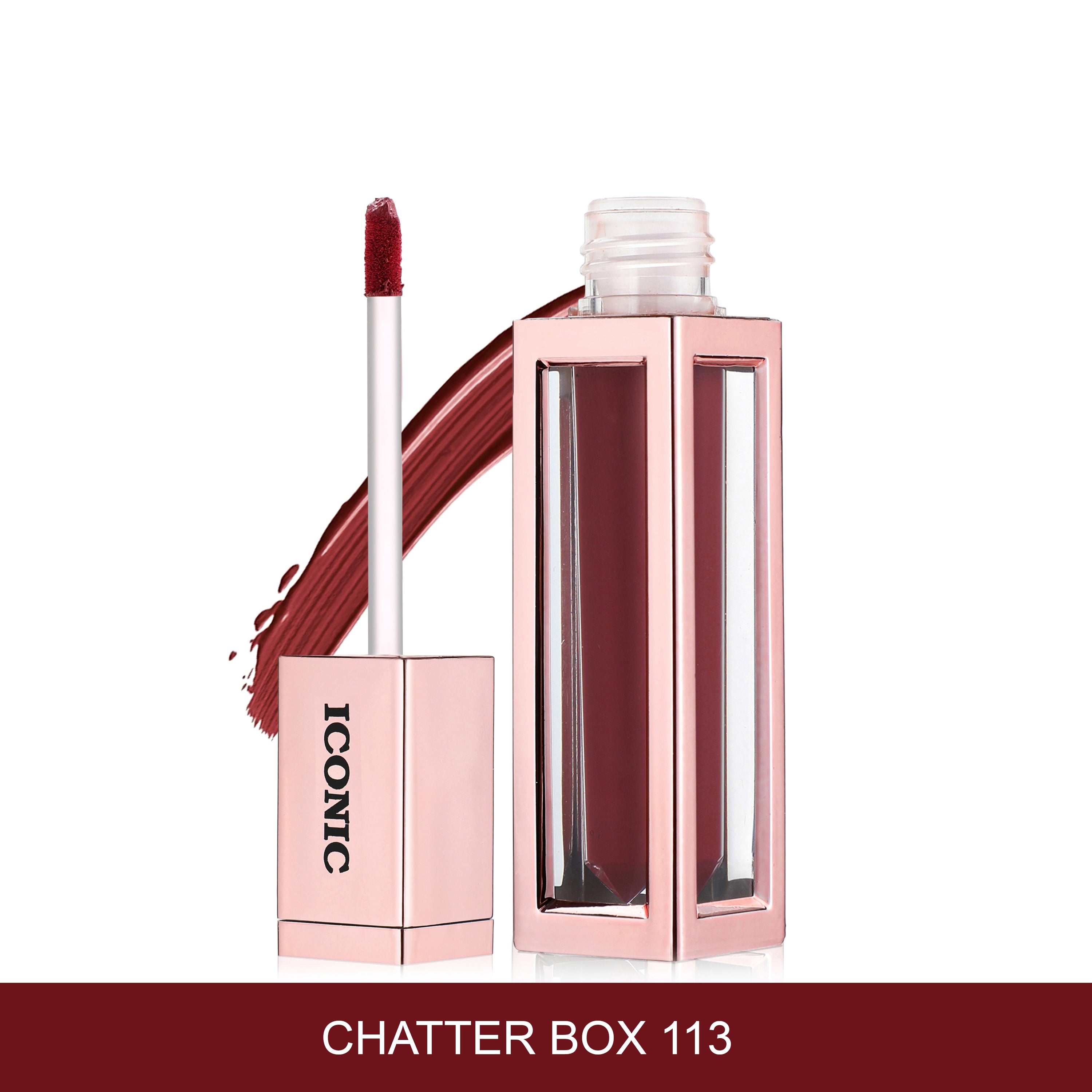 CAL LOS ANGELES Iconic Lip Cream Matte Liquid- CHATTER BOX 113