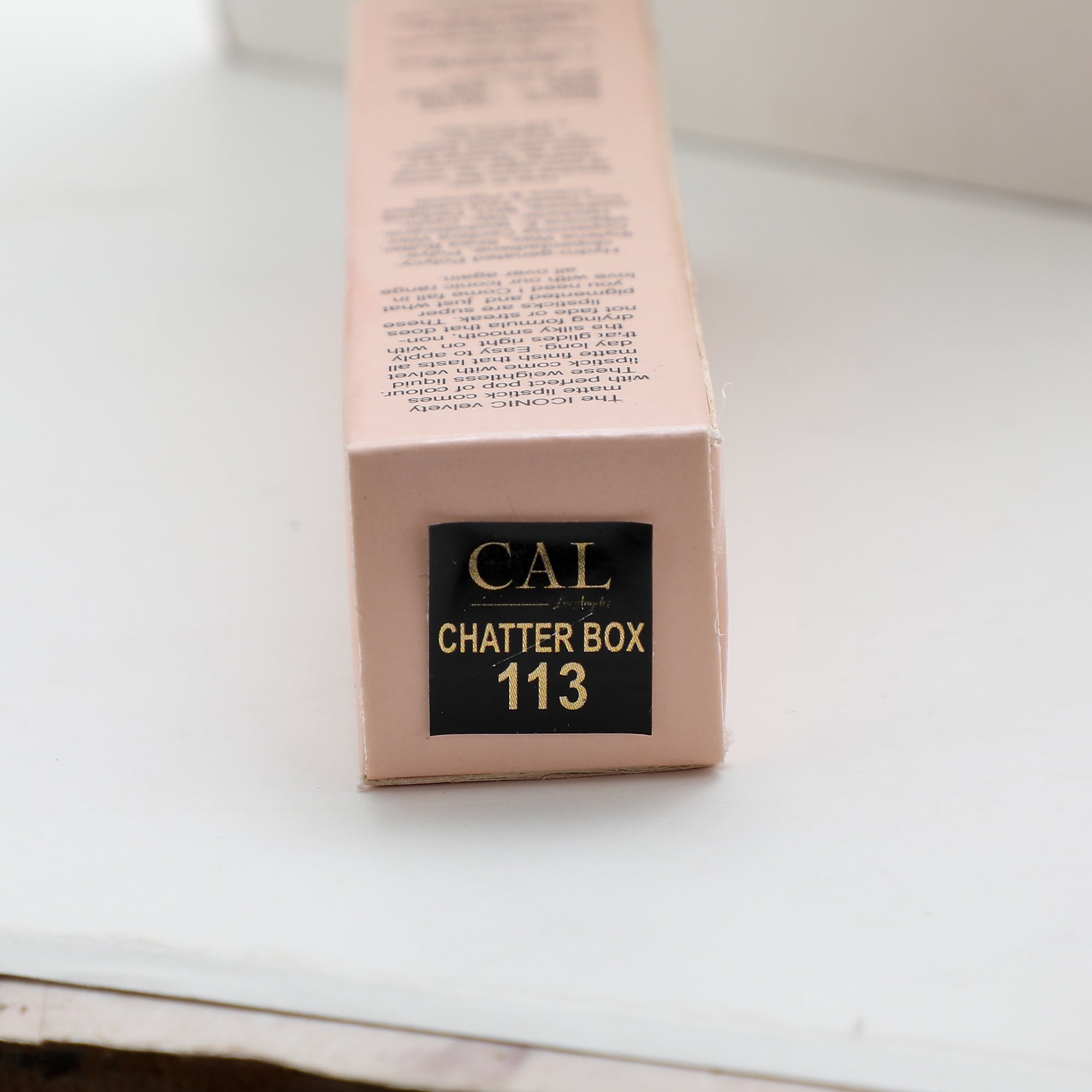 CAL LOS ANGELES Iconic Lip Cream Matte Liquid- CHATTER BOX 113