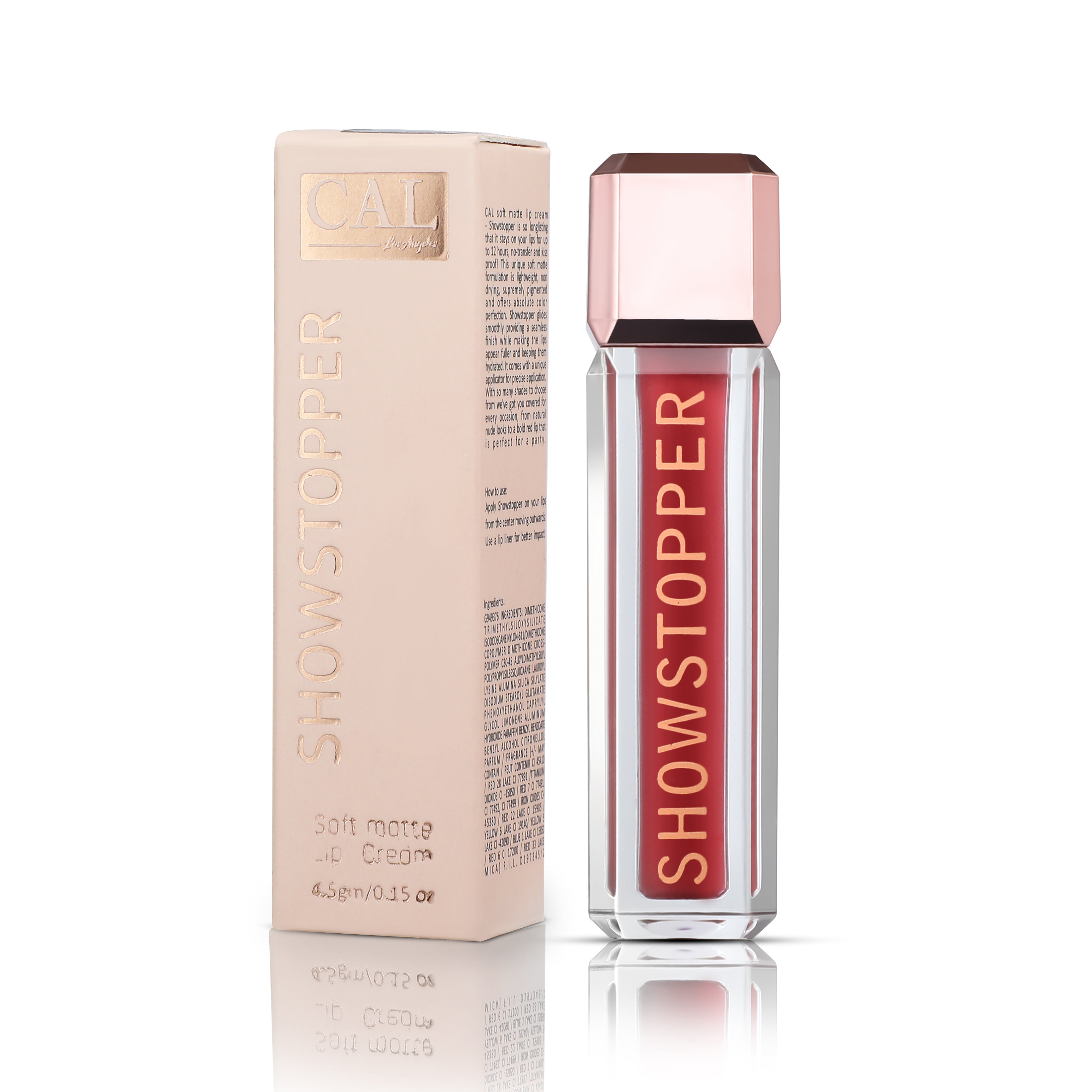 CAL Losangeles Showstopper Lip Liquid-Red Hot 109
