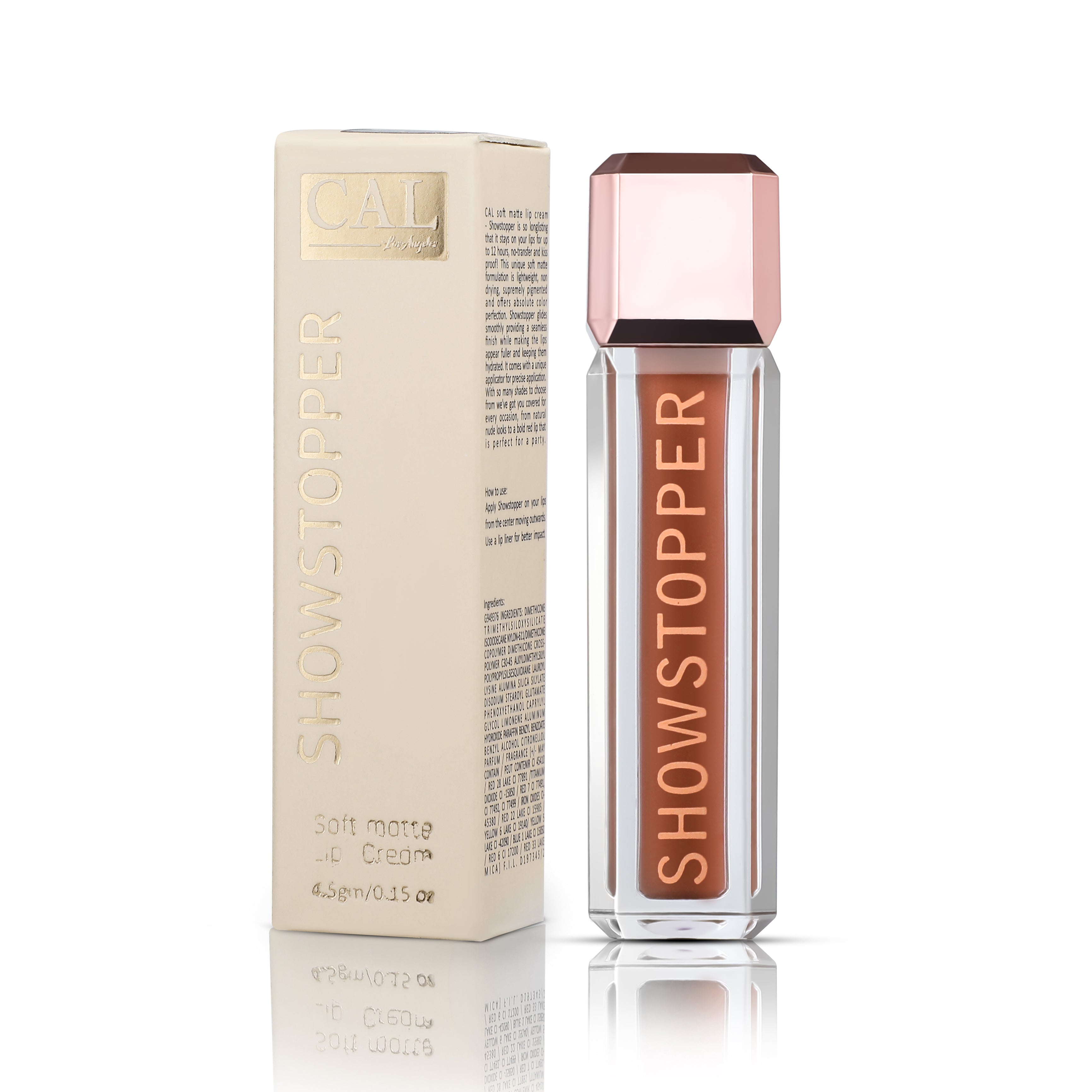 CAL Losangeles Showstopper Lip Liquid- Warm Nude 112