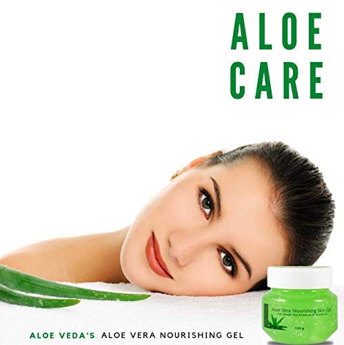 Aloe Veda Nourishing Aloe Vera Gel (with Green Tea Extracts & Vitamin E)