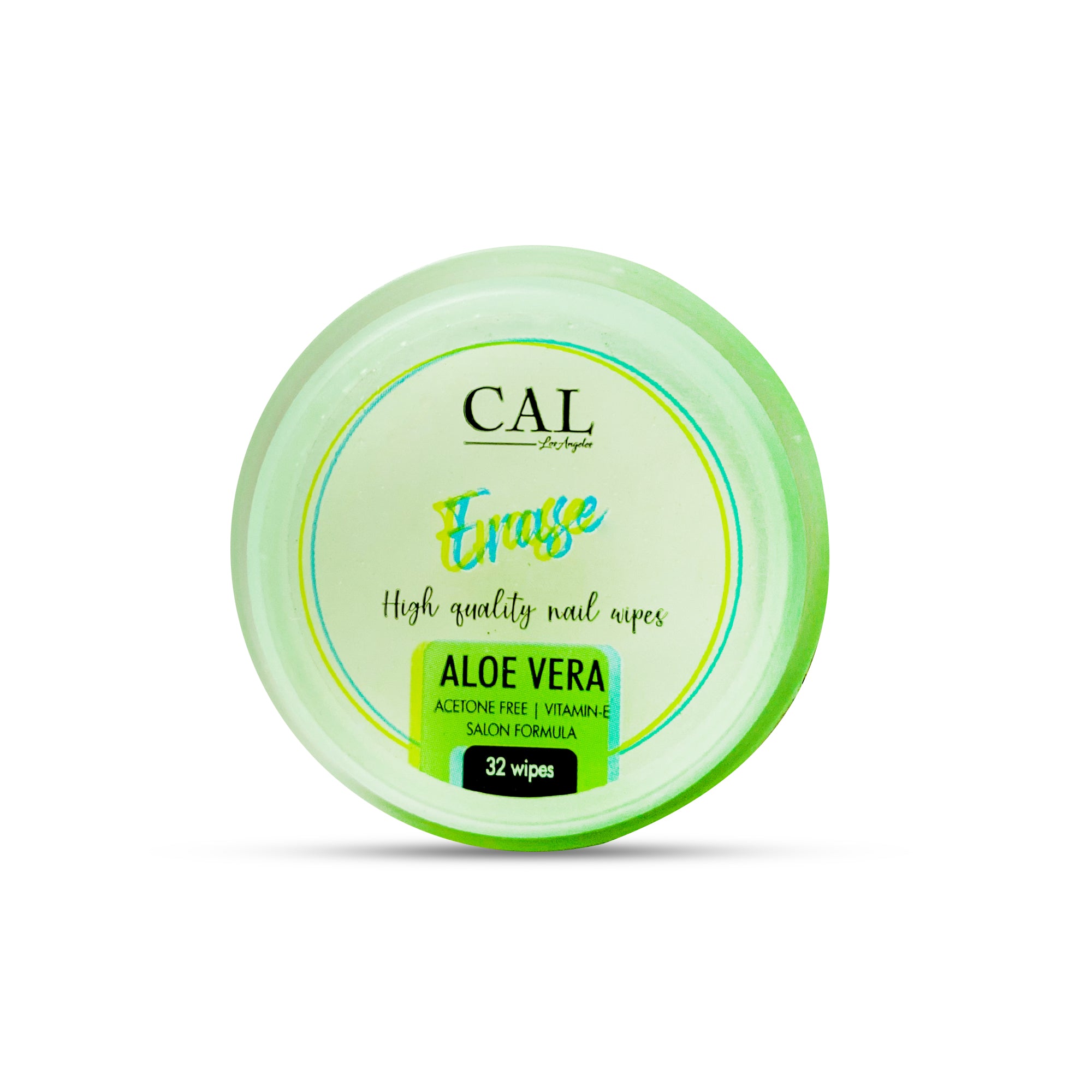 CAL Losangeles ERASE NAIL WIPES ALOEVERA Pack of 3