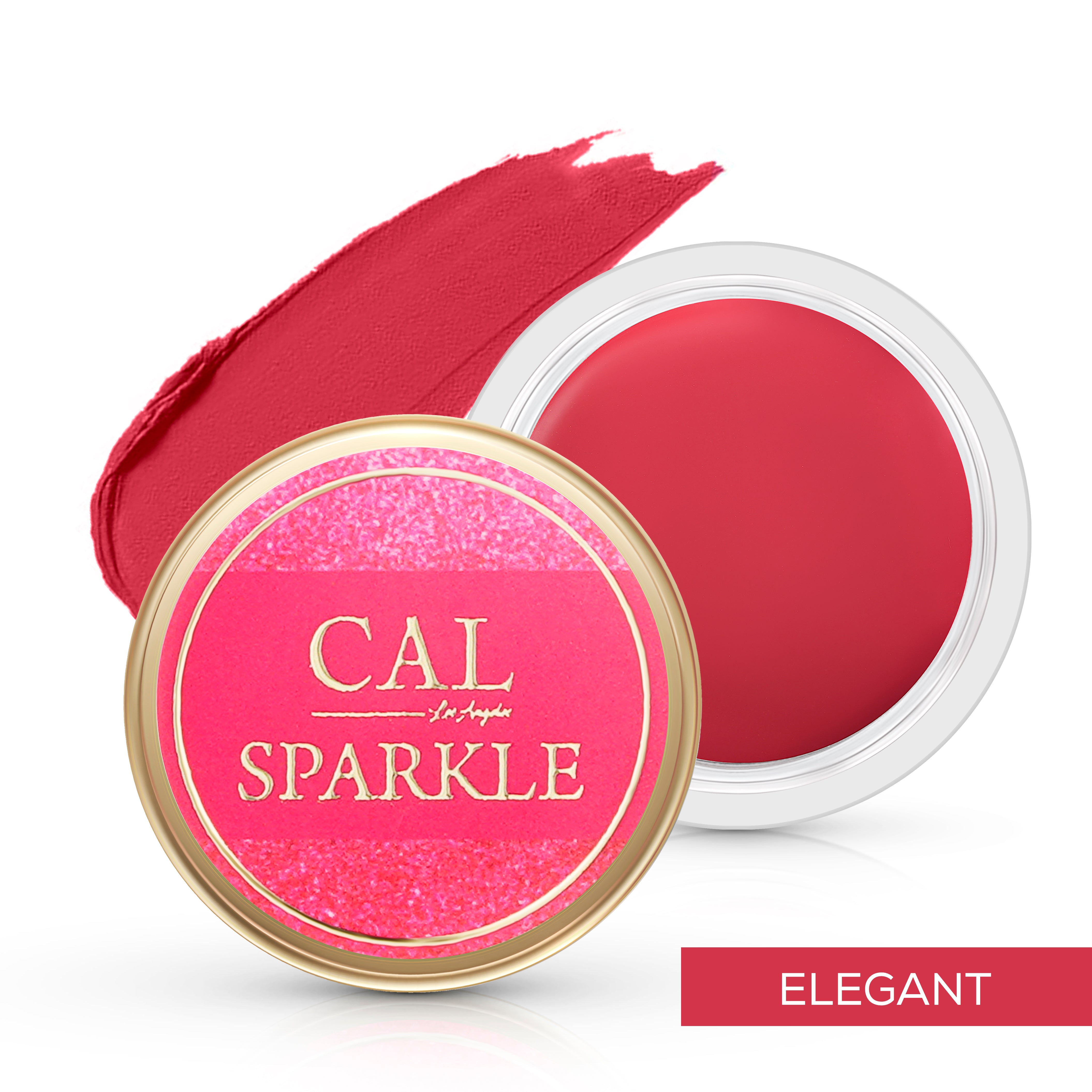 CAL Losangeles Sparkle Long Lasting Lip & Cheek Tint-Elegant:-8g