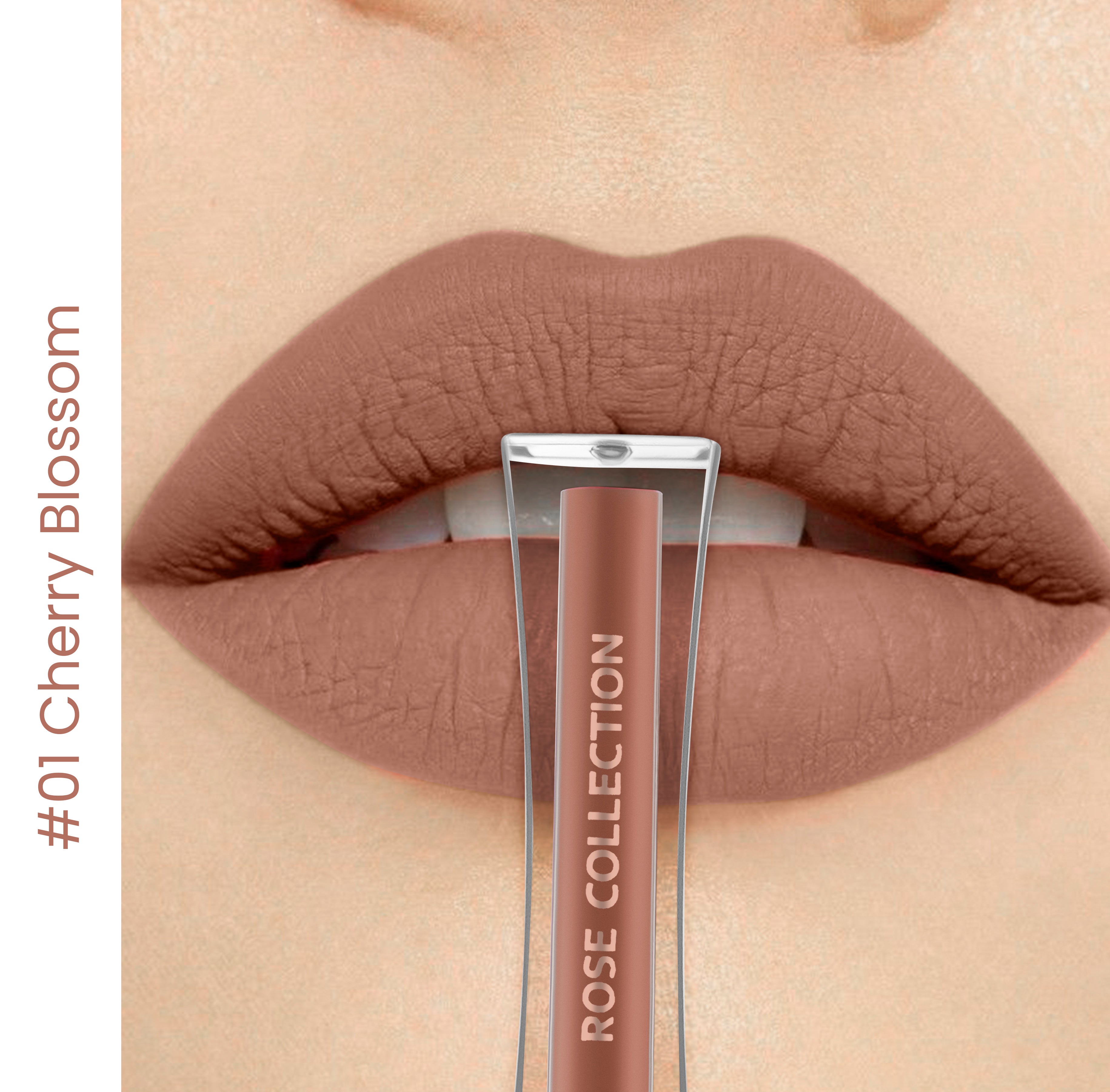 CAL Los Angeles Rose Liquid Lipstick 01 -Cherry Blossom