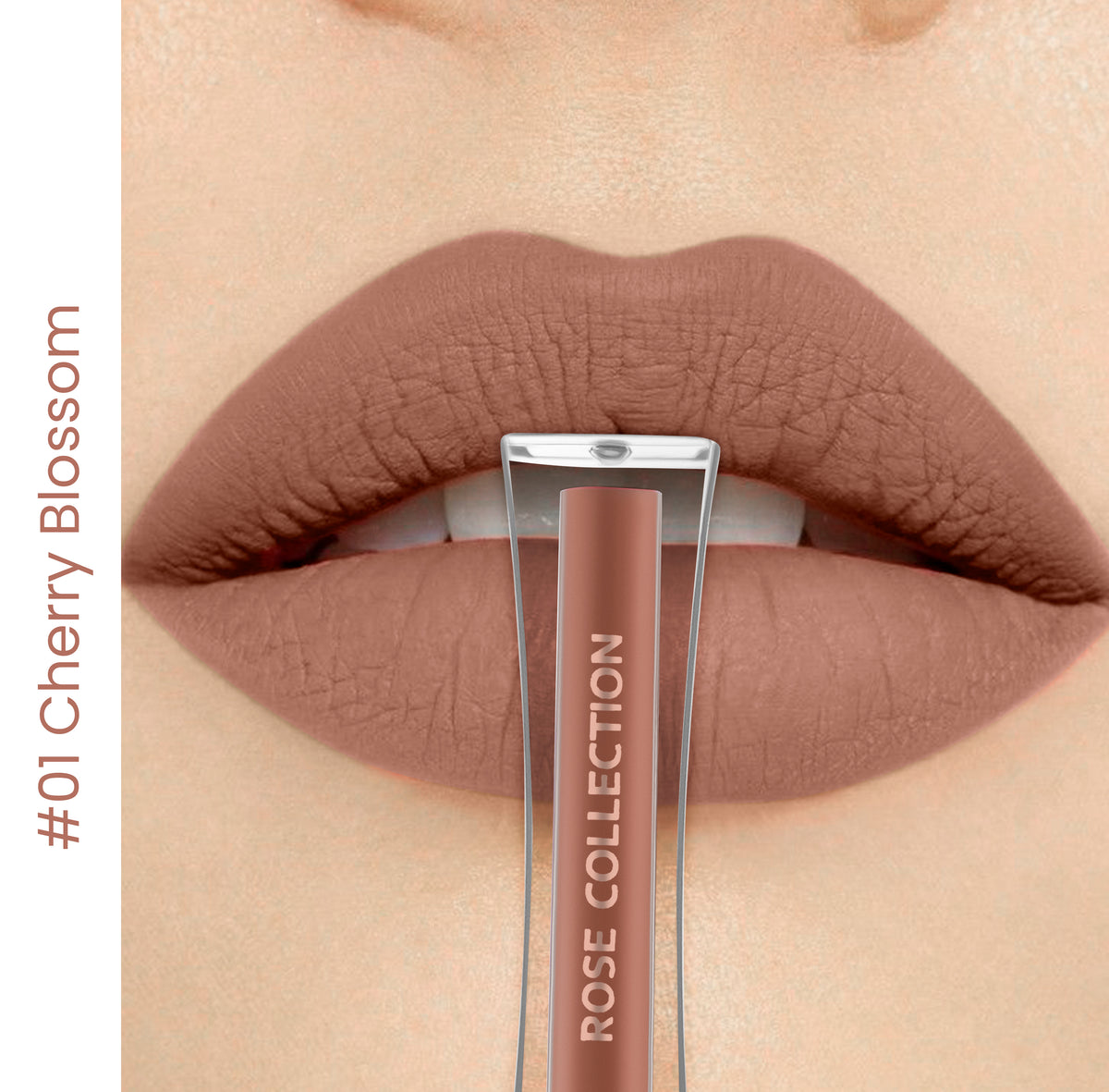 CAL Los Angeles Rose Liquid Lipstick 01 -Cherry Blossom