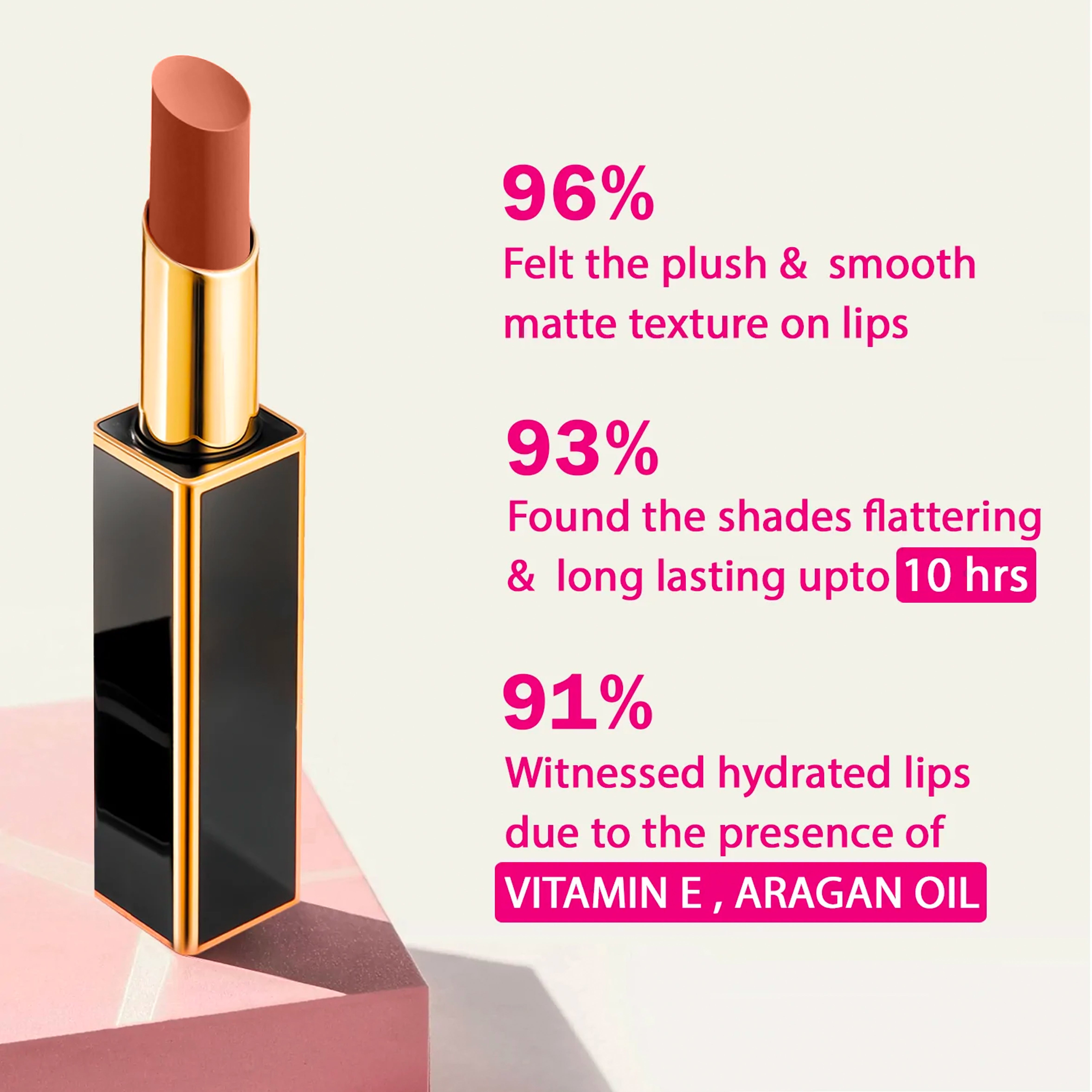 CAL Los Angeles Iconic Bullet Lipstick 210 - Ginza Lit