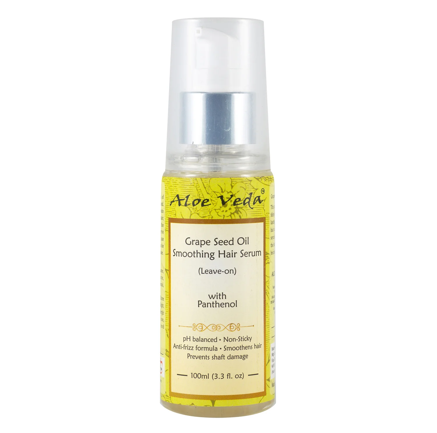 Aloe Veda Grape Seed Oil Smoothing Hair Serum