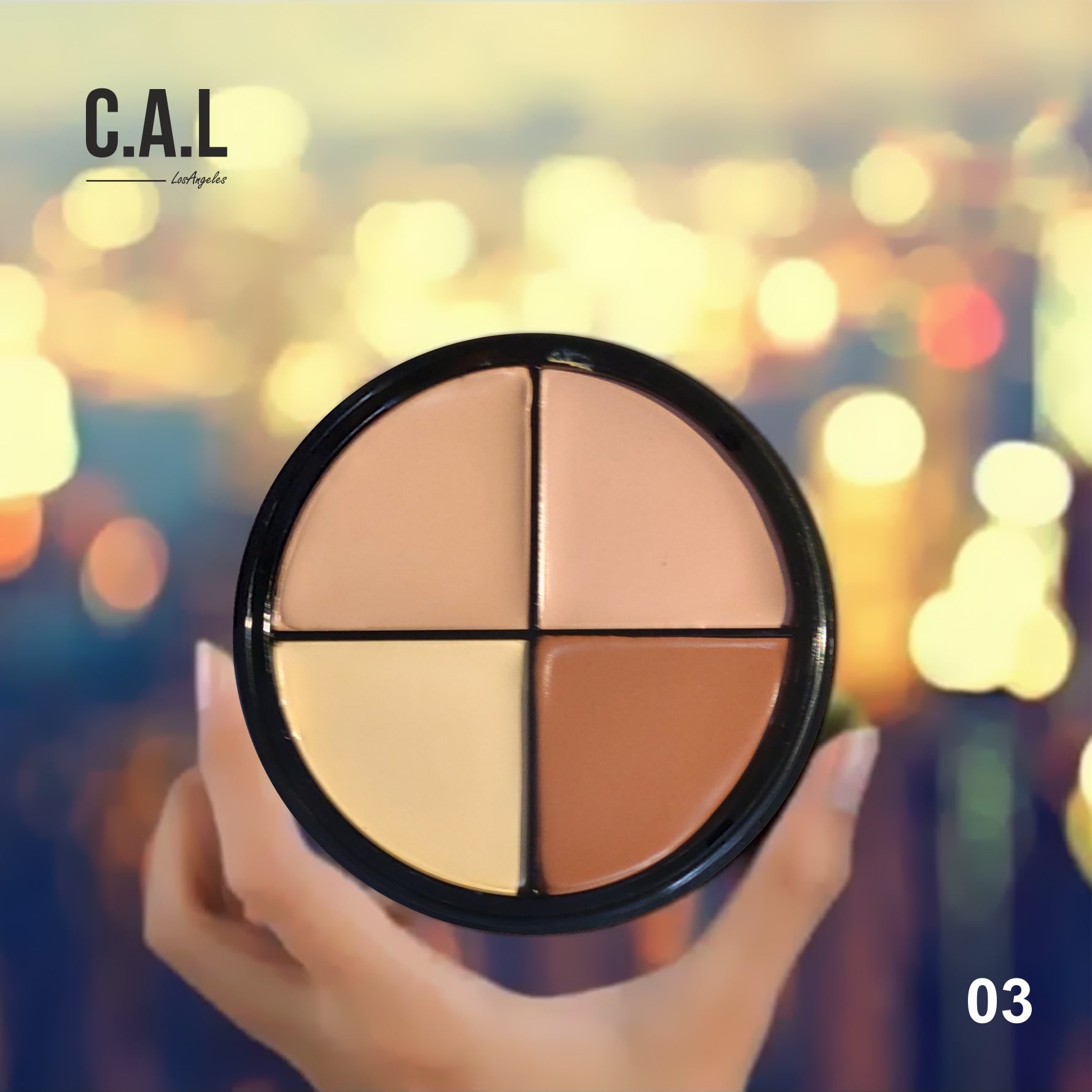 CAL Losangeles Chiselled Corrective Contour-Concealer Wheel 3