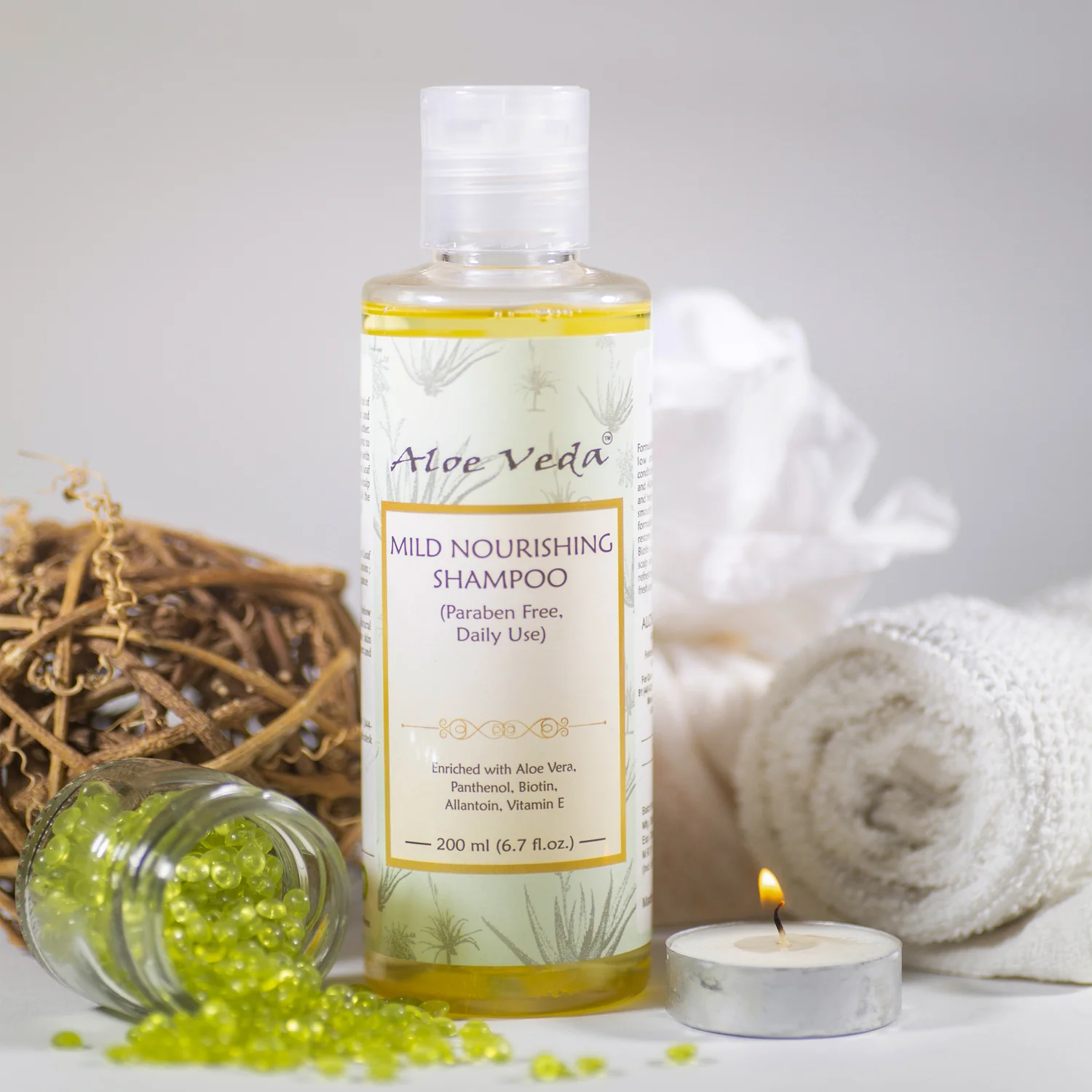 Aloe Veda Mild Nourishing Shampoo 200ml