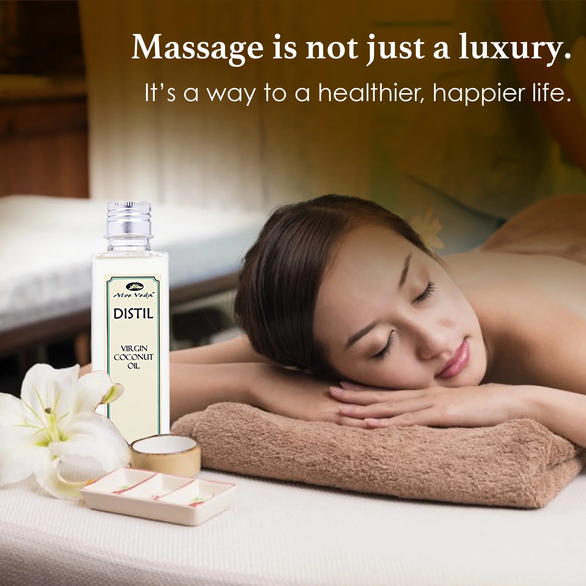 Aloe Veda Distil Virgin Coconut Oil